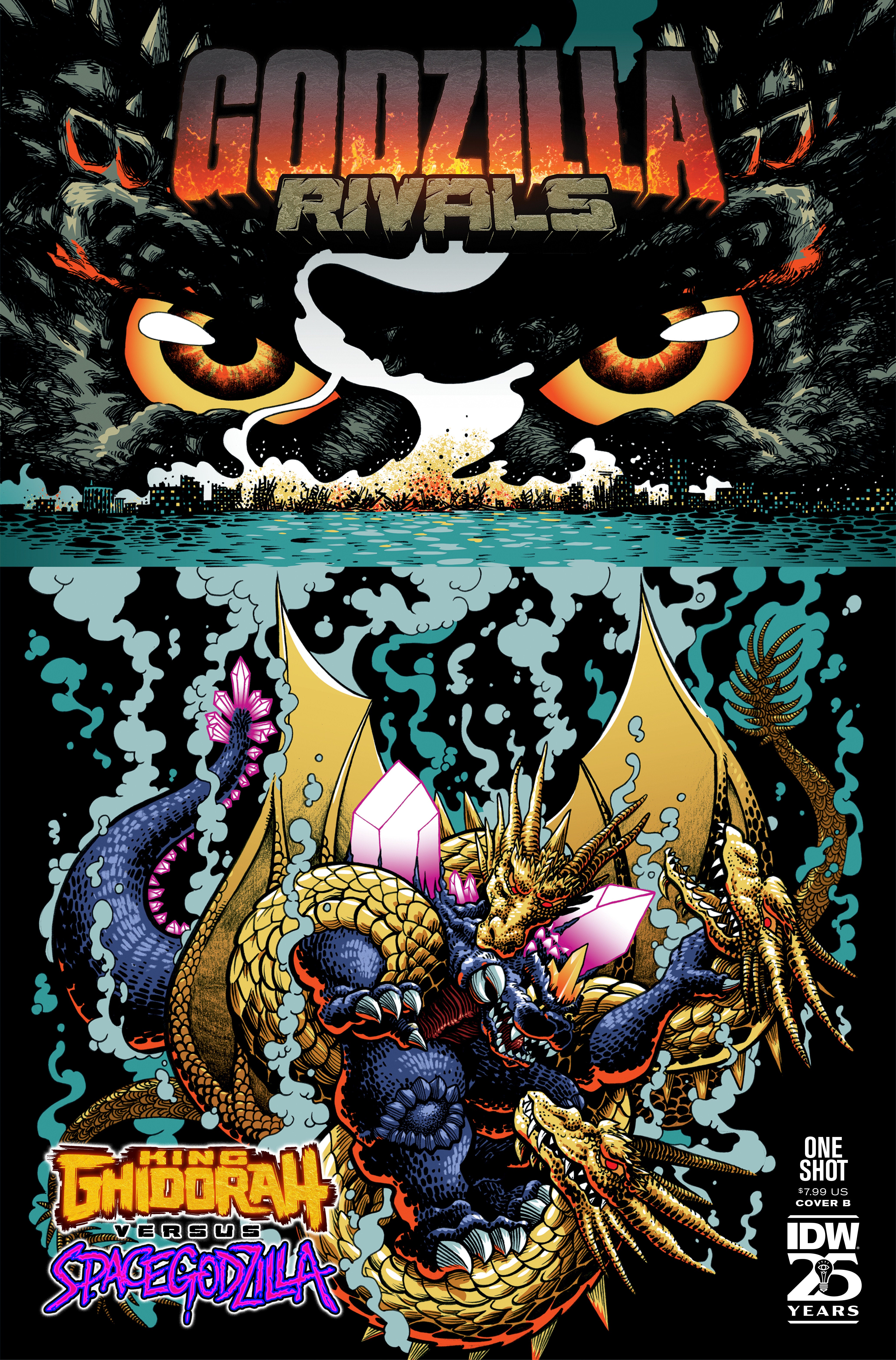 Godzilla Rivals: King Ghidorah vs. Spacegodzilla Variant B (J. Gonzo) | Odin's Place