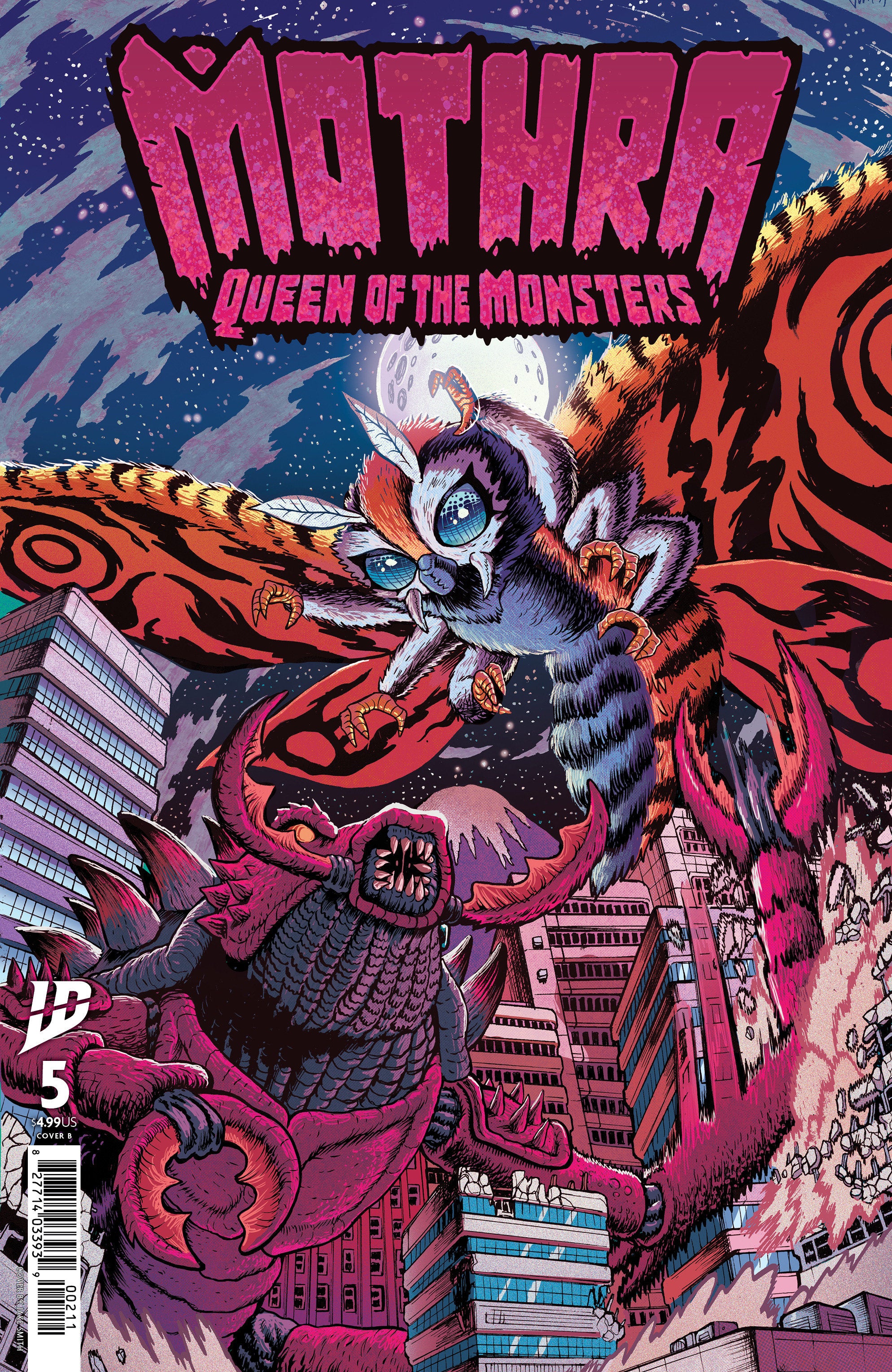 Mothra: Queen Of The Monsters #5 Variant B (Smith) | Odin's Place