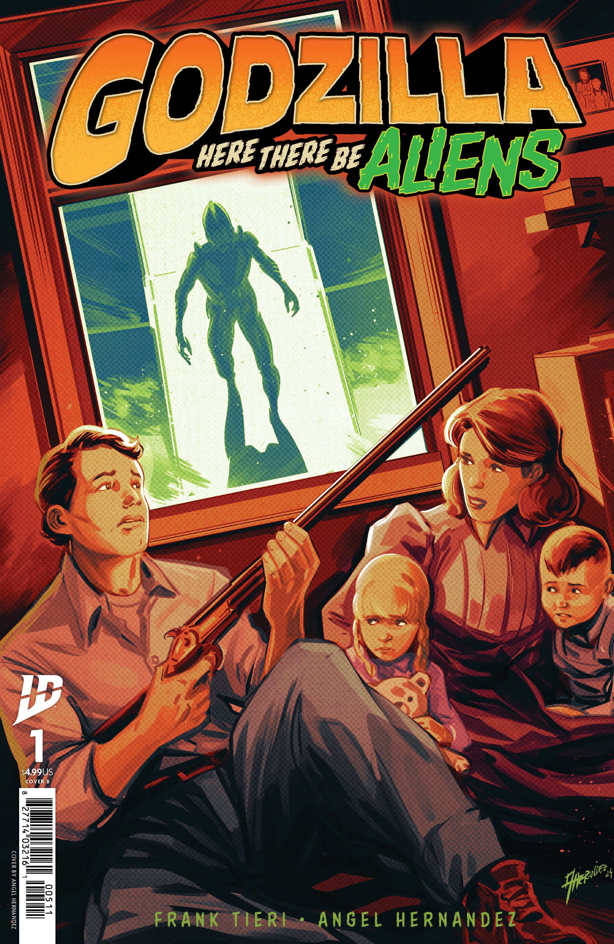 Godzilla: Here There Be Aliens #1 Variant B (Hernandez) | Odin's Place