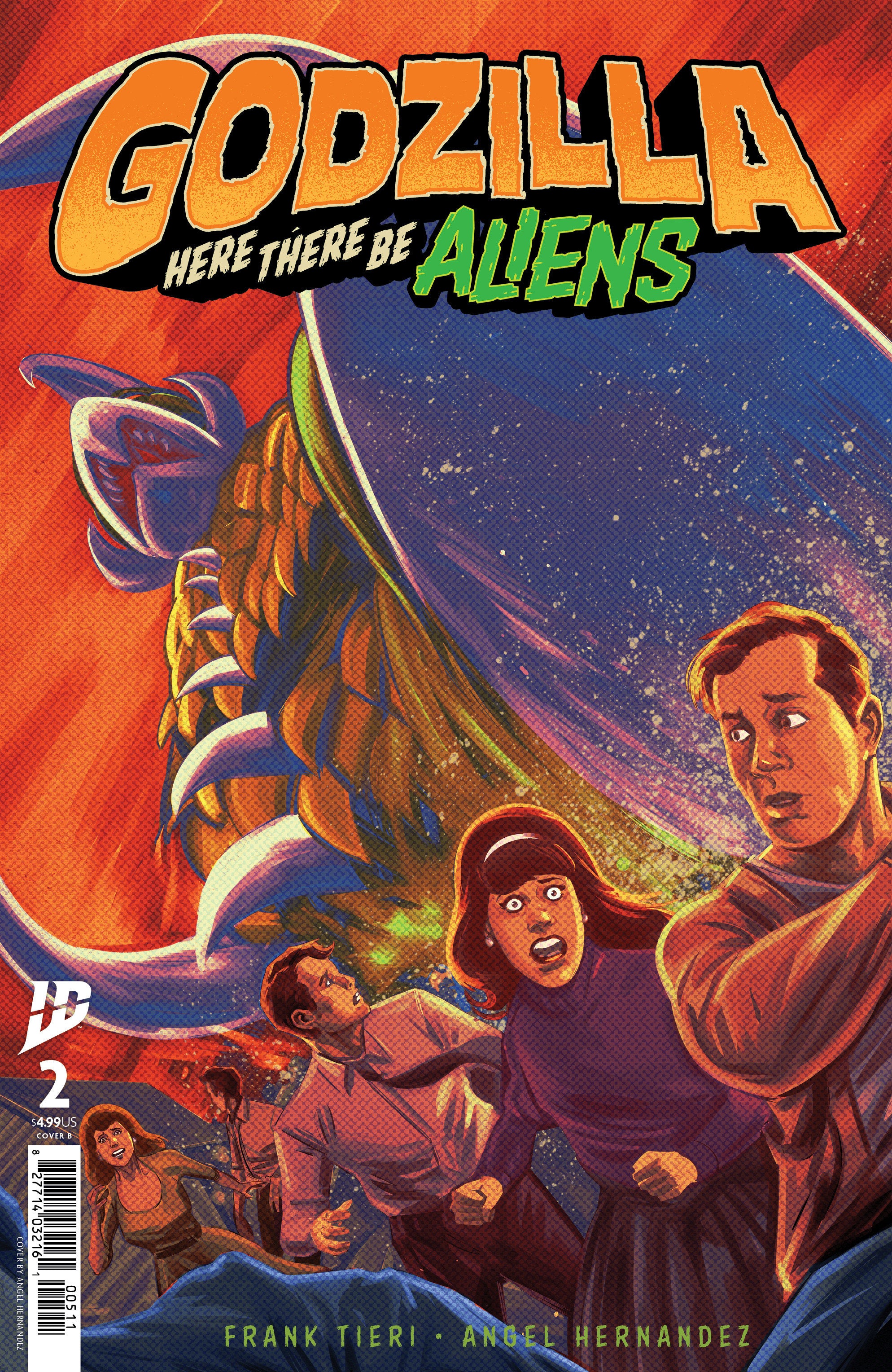Godzilla: Here There Be Aliens #2 Variant B (Hernandez) | Odin's Place