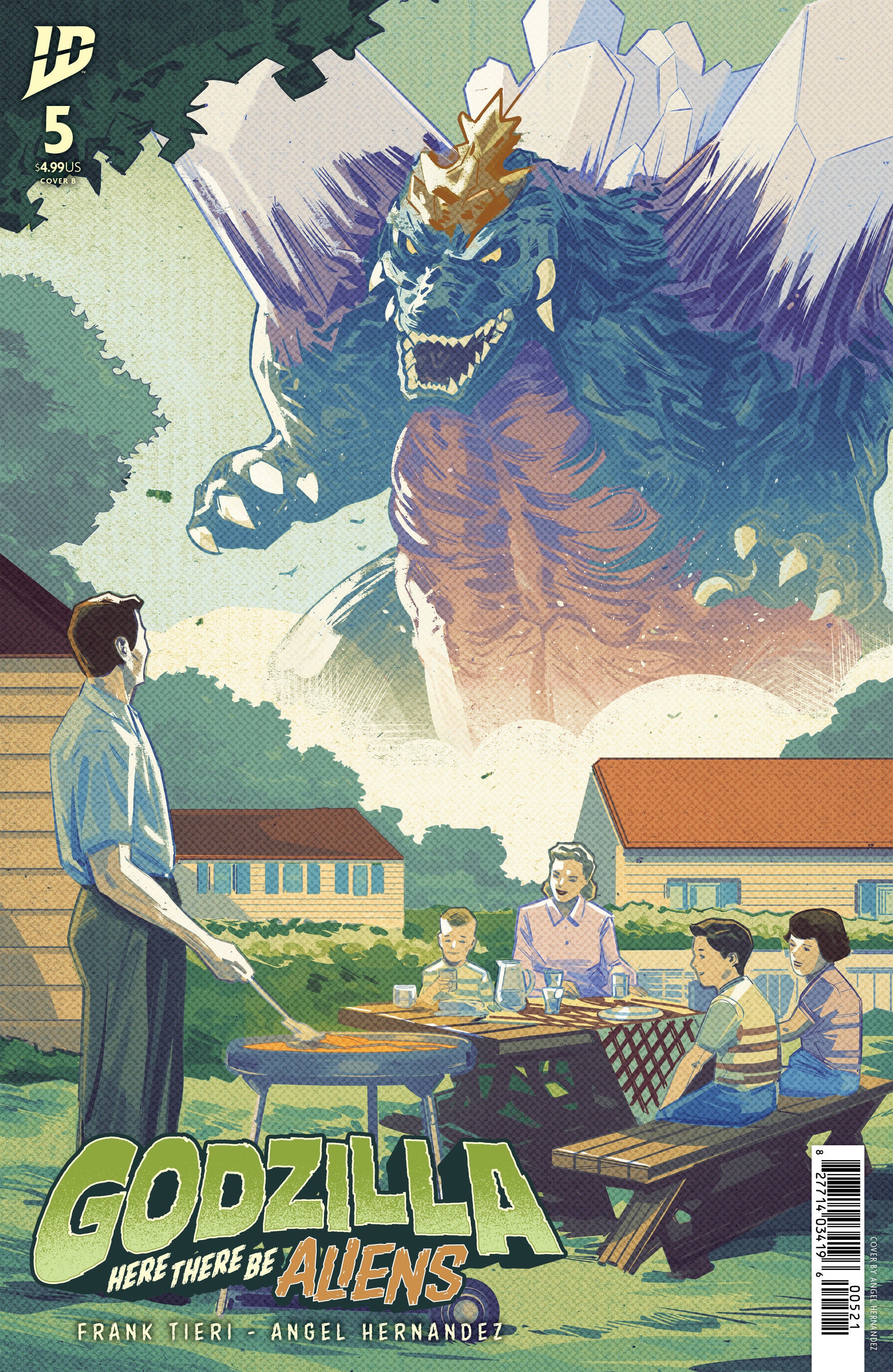 Godzilla: Here There Be Aliens #5 Variant B (Hernandez) | Odin's Place