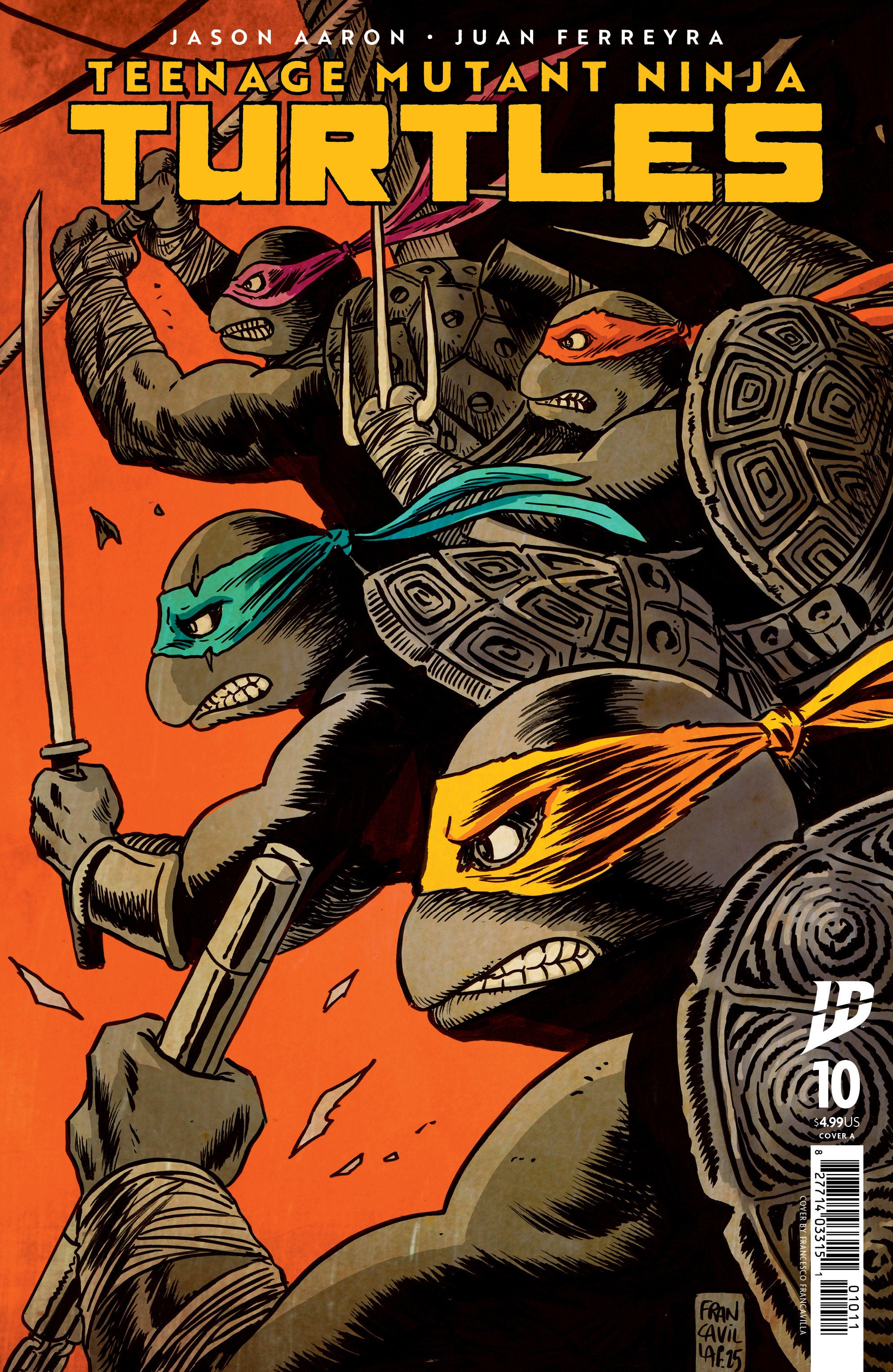 Teenage Mutant Ninja Turtles #10 Variant D (Francavilla) | Odin's Place