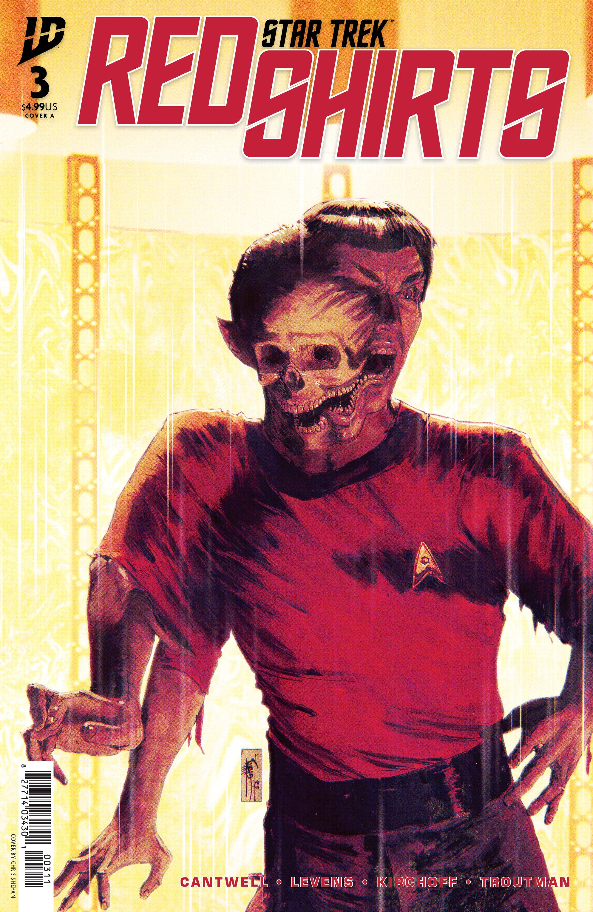 Star Trek: Red Shirts #3 Cover A (Shehan) | Odin's Place