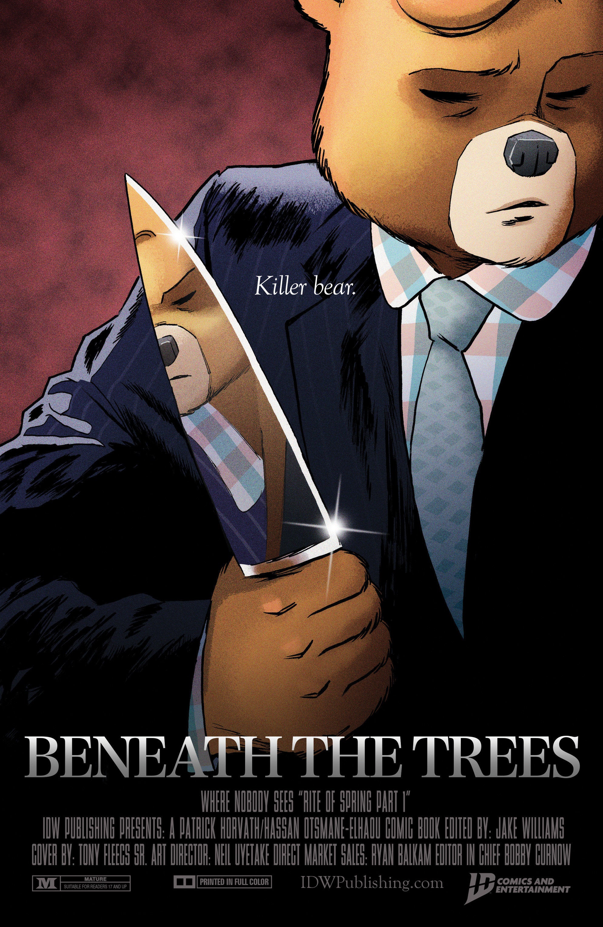 Beneath The Trees Where Nobody Sees: Rite Of Spring #1 Variant B (Fleecs Movie Homage Cover) | Odin's Place