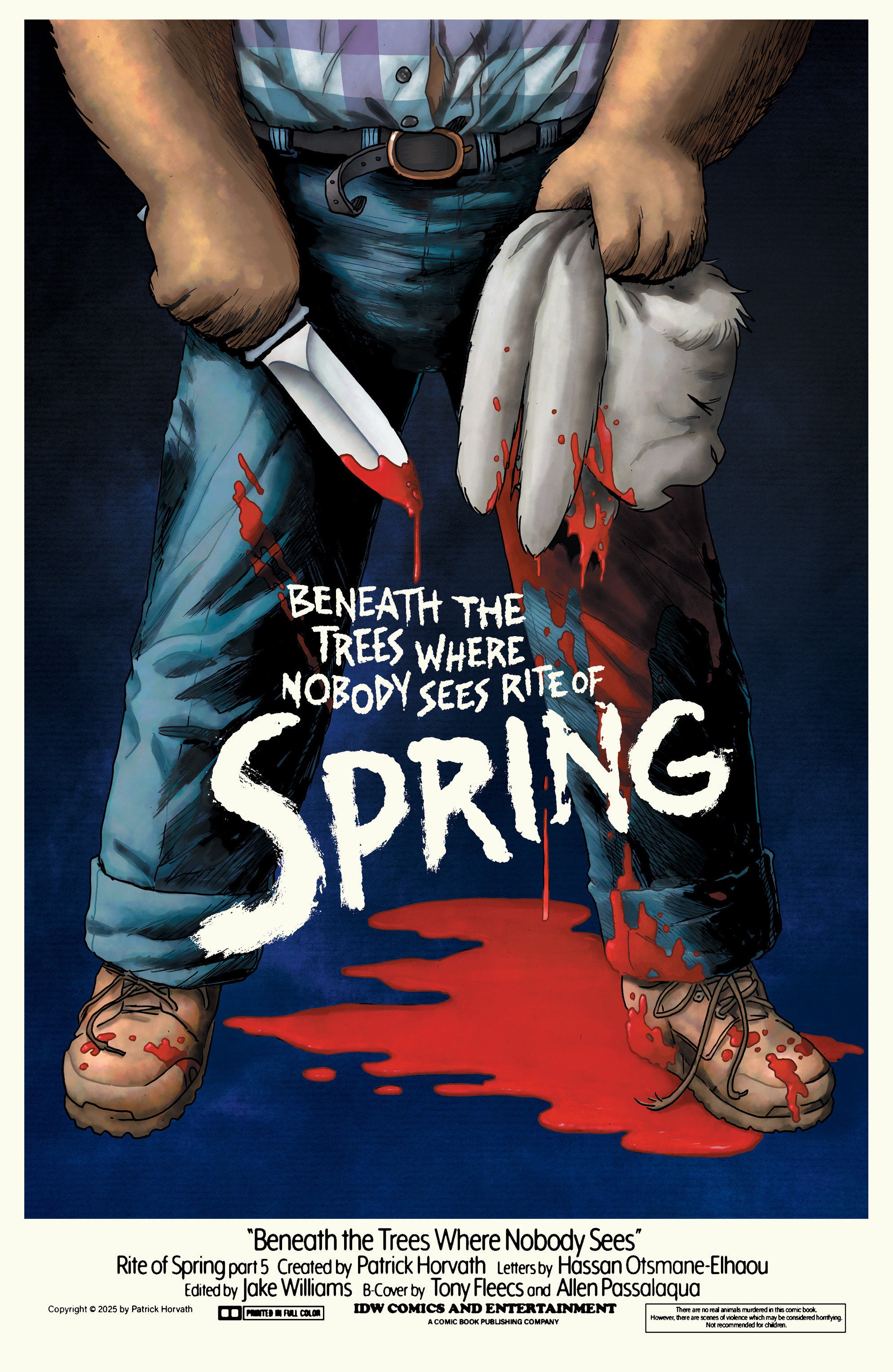 Beneath The Trees Where Nobody Sees: Rite Of Spring #5 Variant B (Fleecs Movie Homage Cover) | Odin's Place