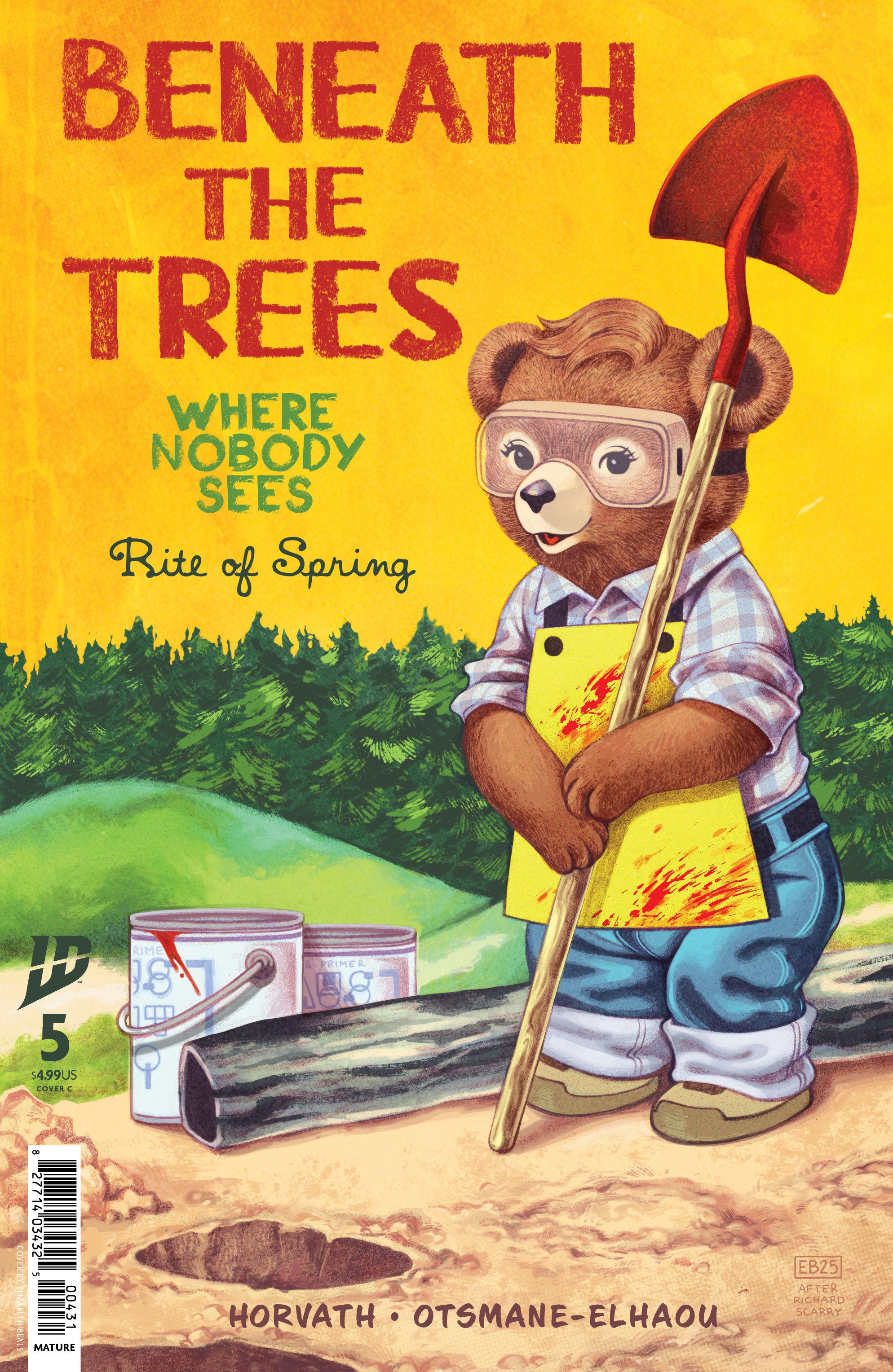 Beneath The Trees Where Nobody Sees: Rite Of Spring #5 Variant C (Beals) | Odin's Place