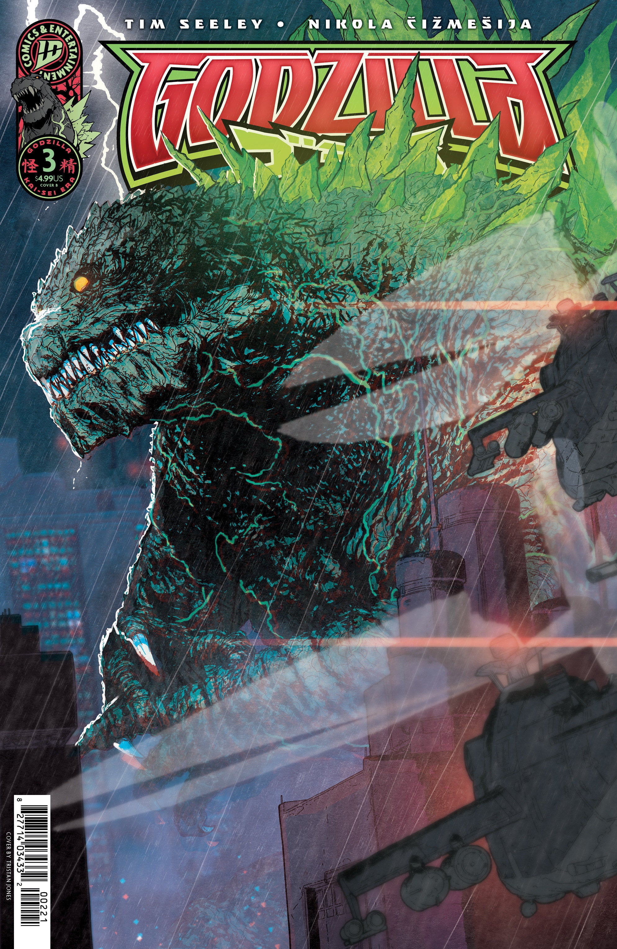 Godzilla [Kai Sei Era] #3 Variant B (Jones) | Odin's Place