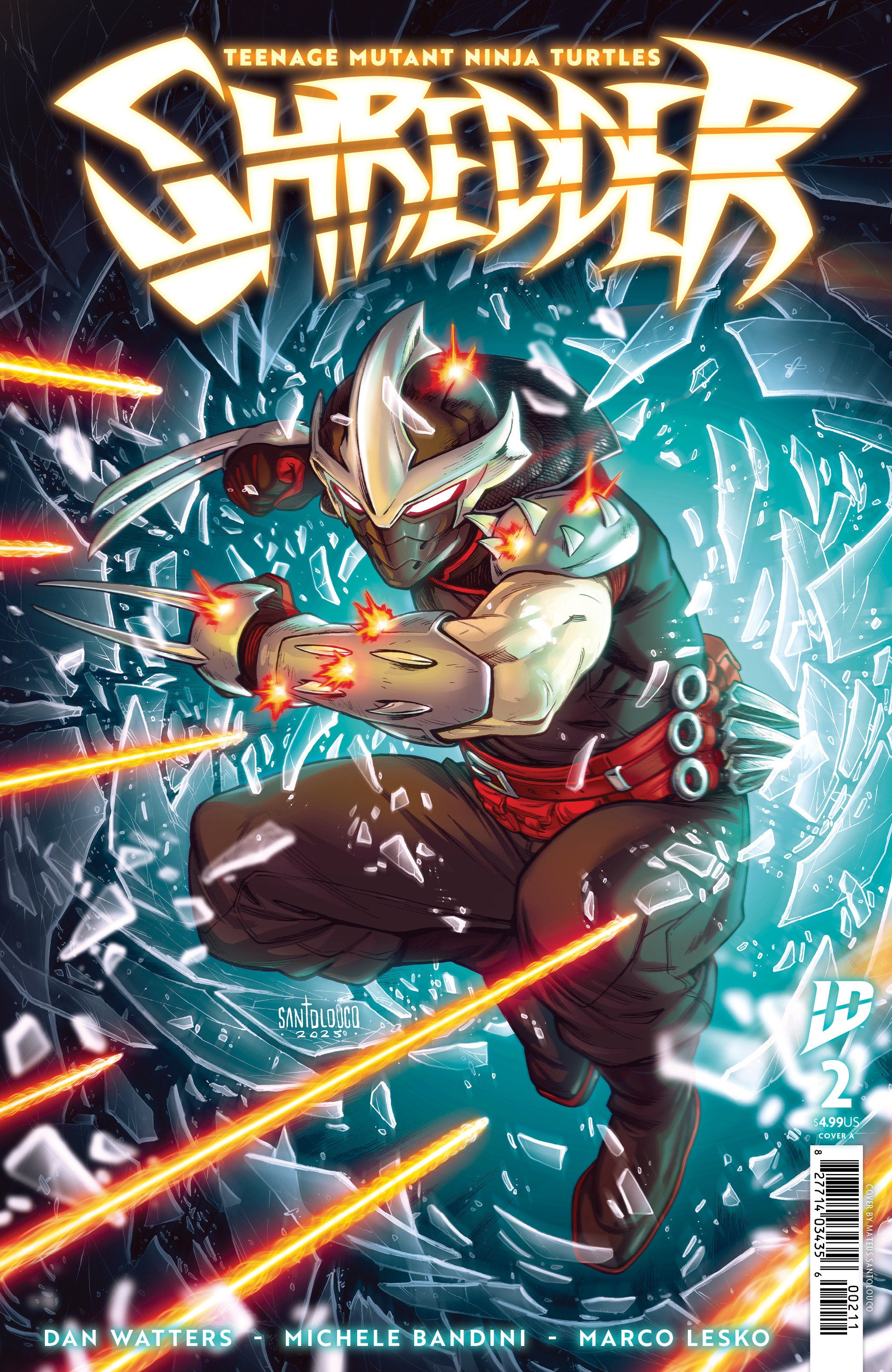Teenage Mutant Ninja Turtles: Shredder #2 Cover A (Santolouco) | Odin's Place