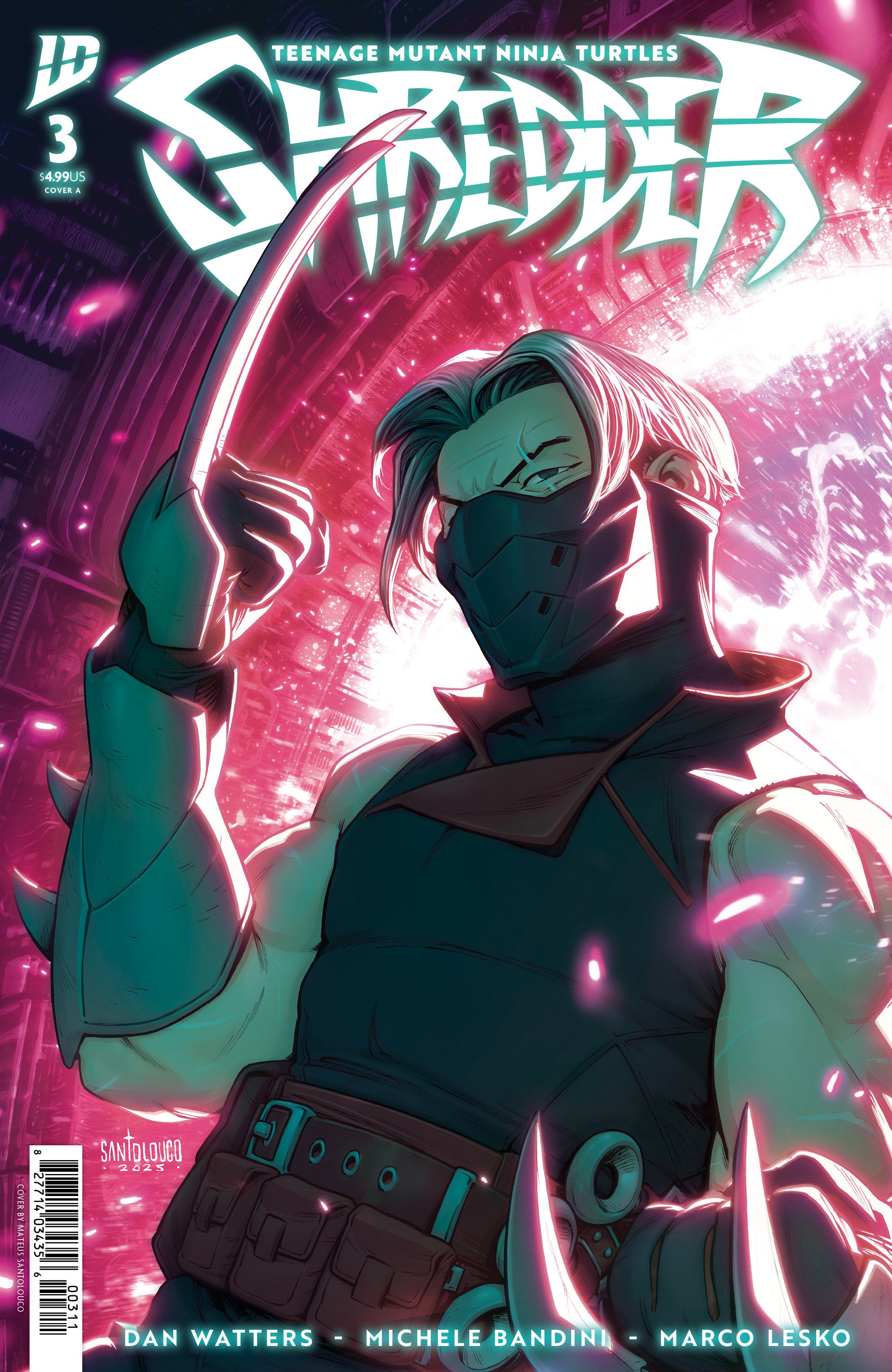 Teenage Mutant Ninja Turtles: Shredder #3 Cover A (Santolouco) | Odin's Place