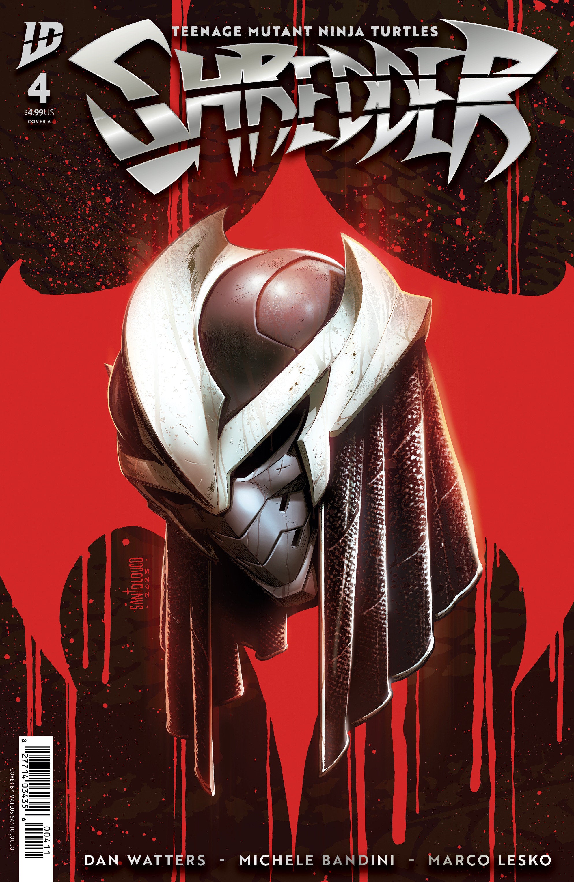 Teenage Mutant Ninja Turtles: Shredder #4 Cover A (Santolouco) | Odin's Place