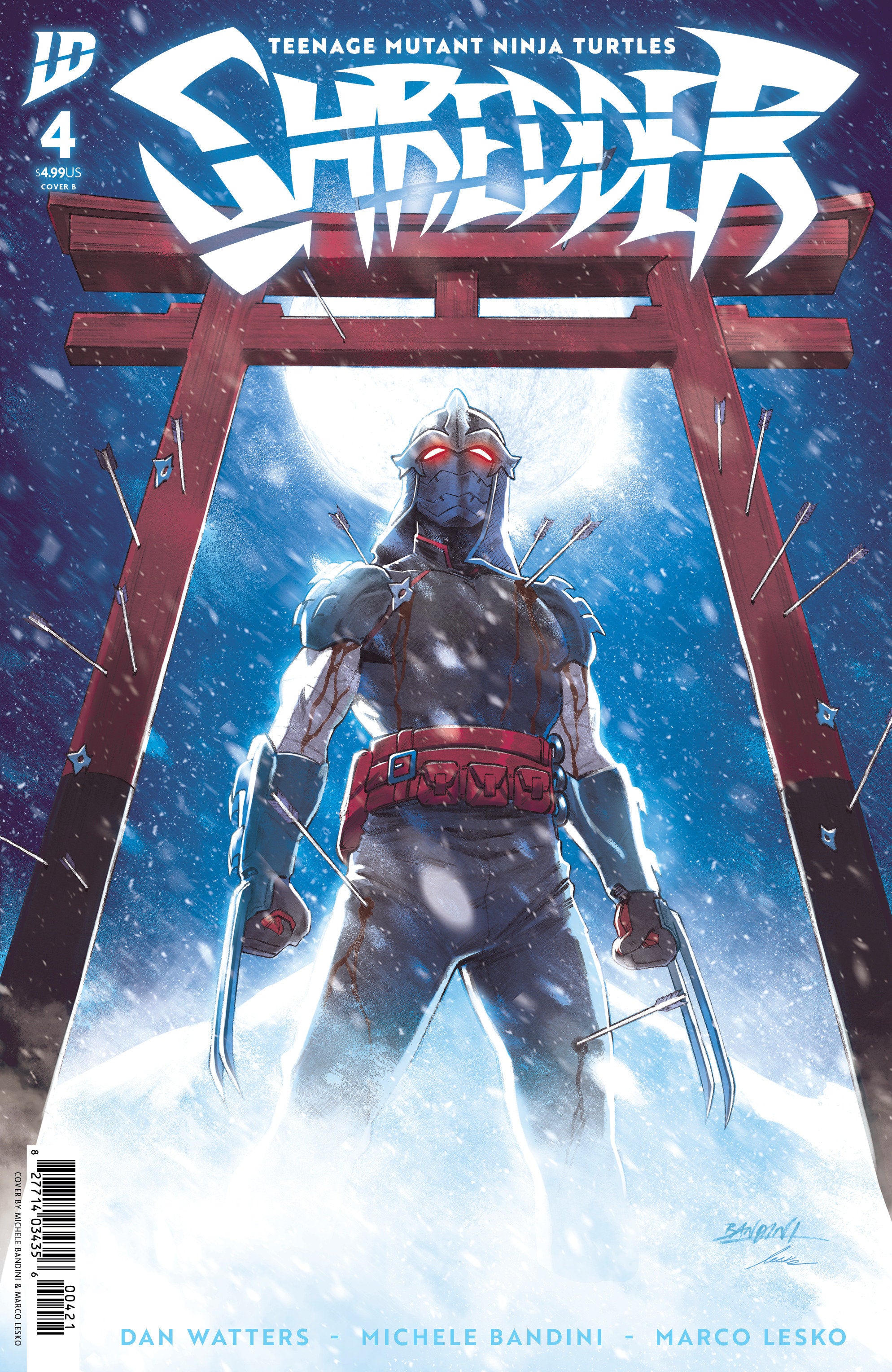 Teenage Mutant Ninja Turtles: Shredder #4 Variant B (Bandini) | Odin's Place