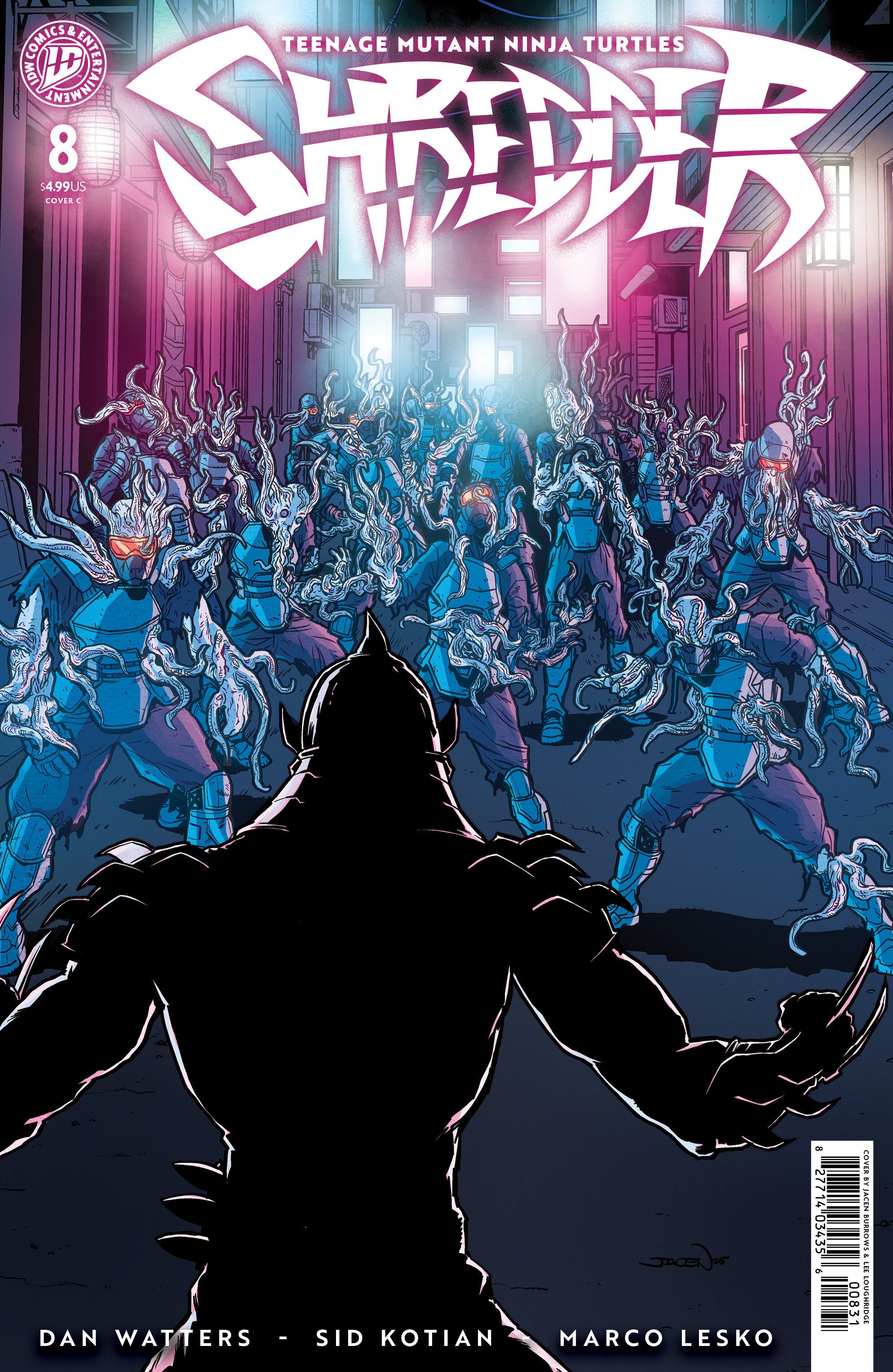 Teenage Mutant Ninja Turtles: Shredder #8 Variant C (Burrows) | Odin's Place