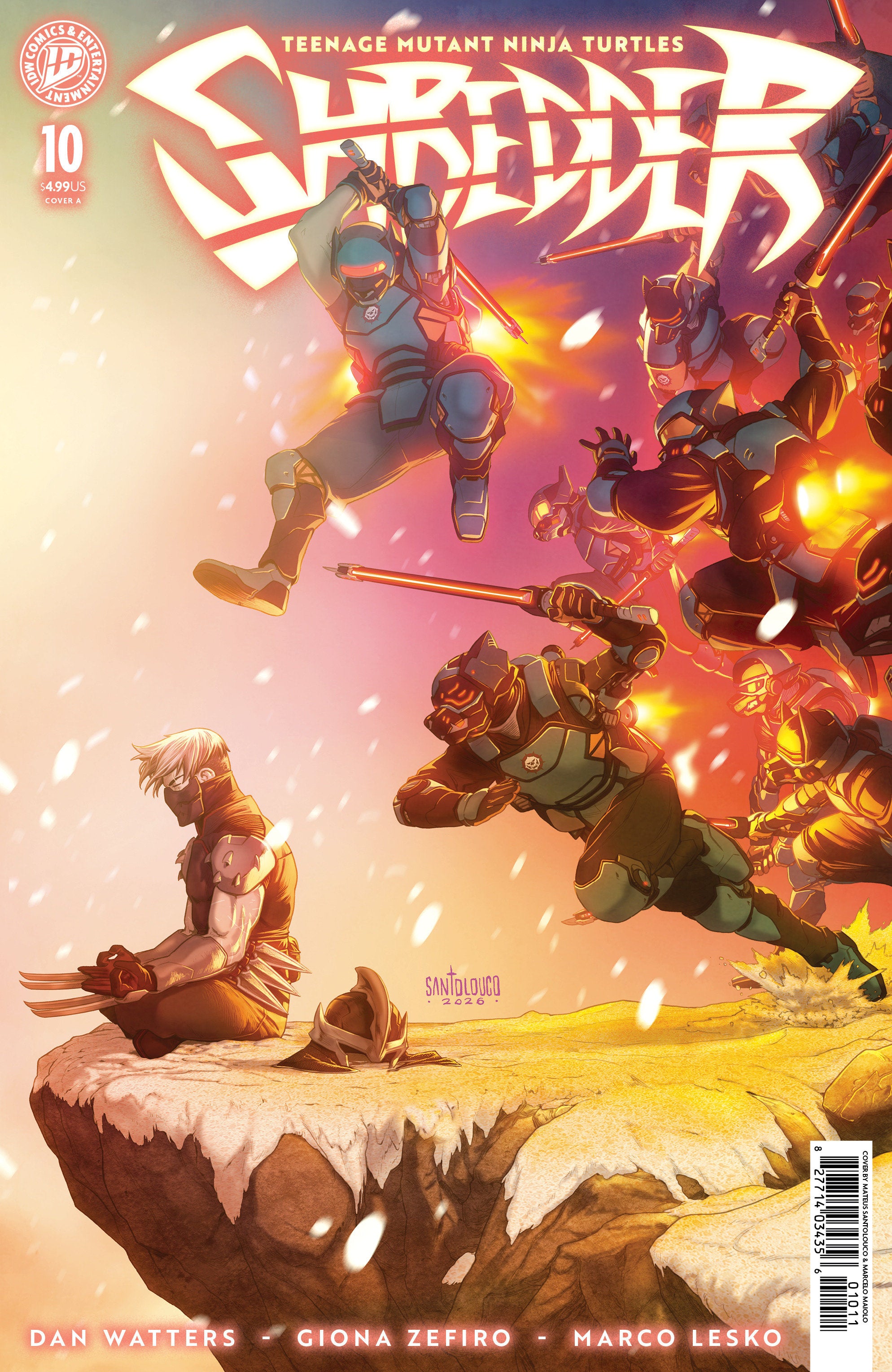 Teenage Mutant Ninja Turtles: Shredder #10 Cover A (Santolouco) | Odin's Place