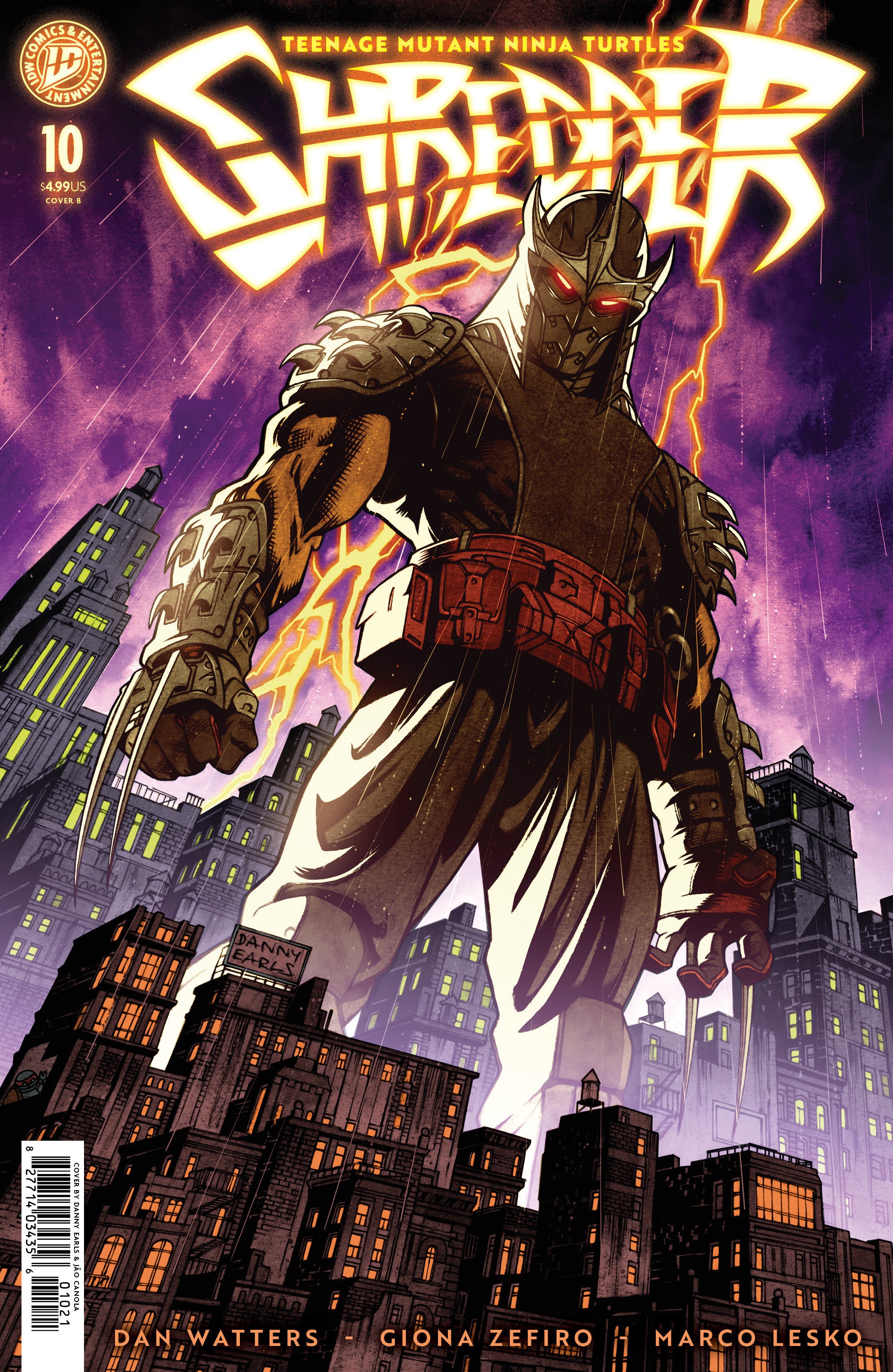 Teenage Mutant Ninja Turtles: Shredder #10 Variant B (Earls) | Odin's Place