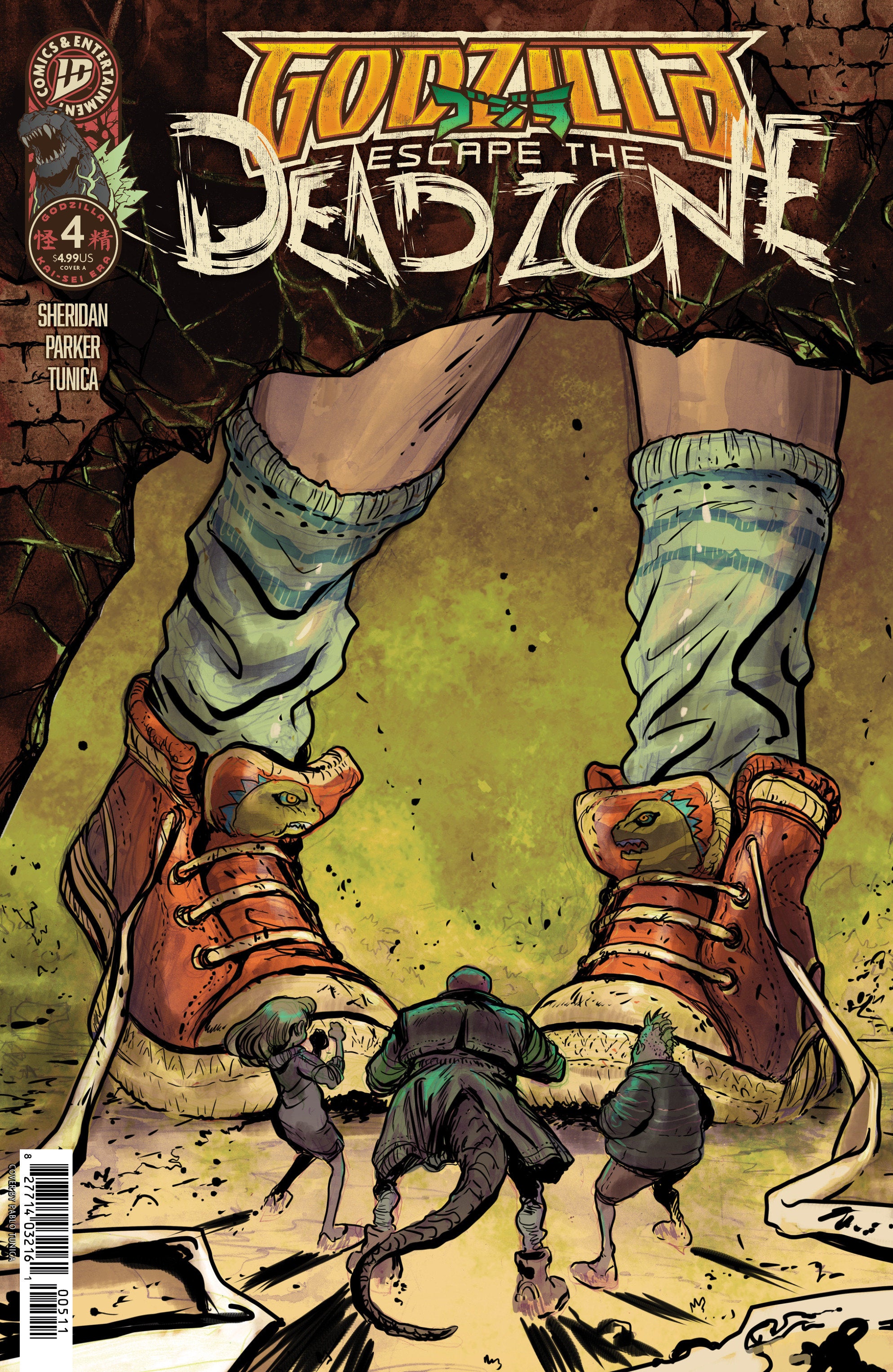Godzilla: Escape The Deadzone [Kai Sei Era] #4 Cover A (Tunica) | Odin's Place