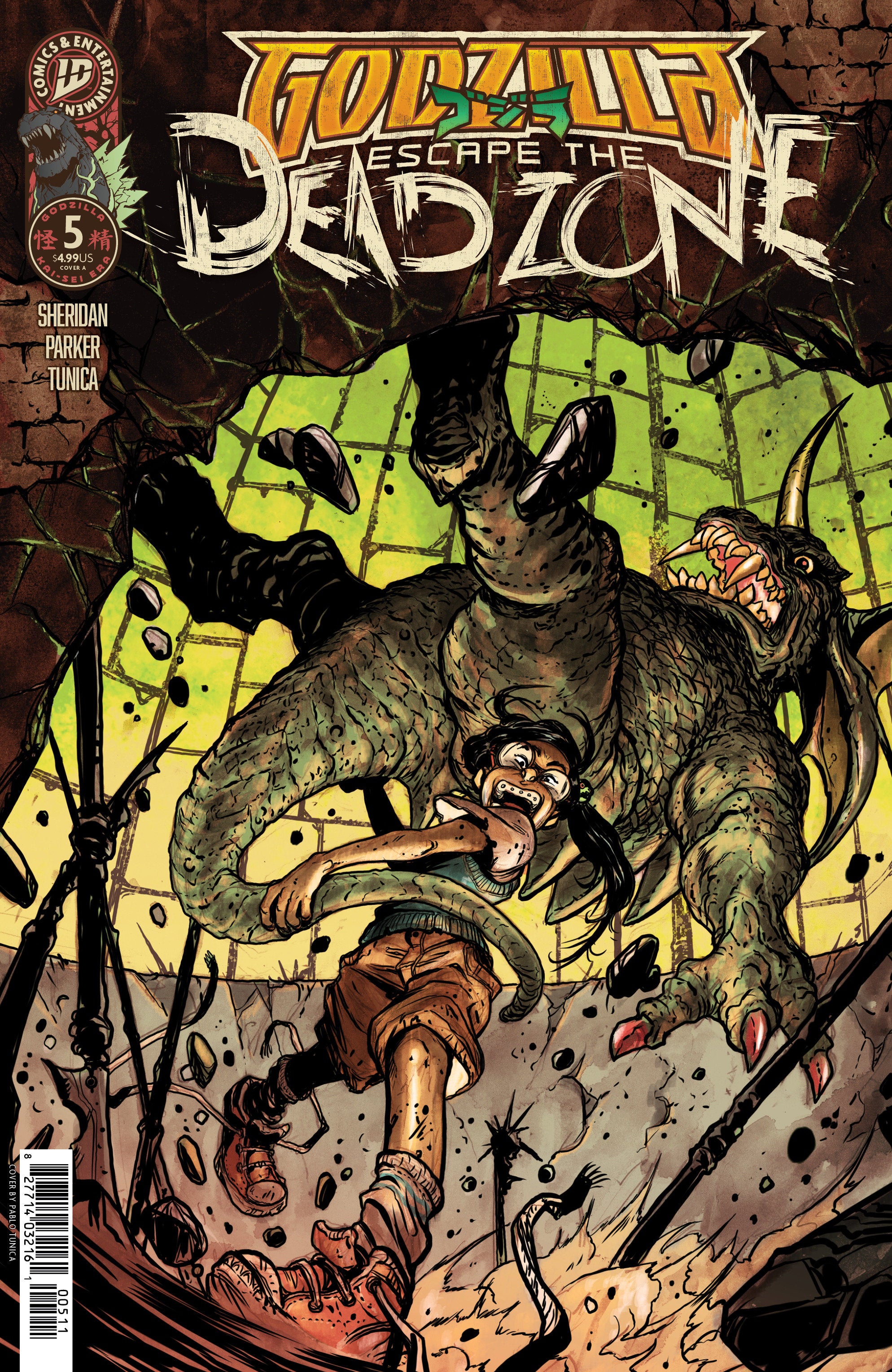Godzilla: Escape The Deadzone [Kai Sei Era] #5 Cover A (Tunica) | Odin's Place