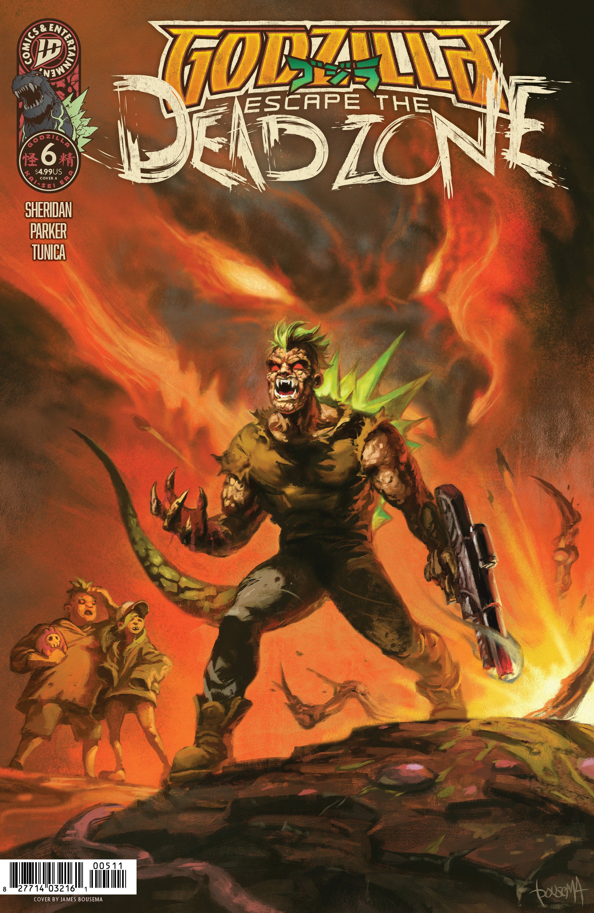 Godzilla: Escape The Deadzone [Kai Sei Era] #6 Variant B (Bousema) | Odin's Place