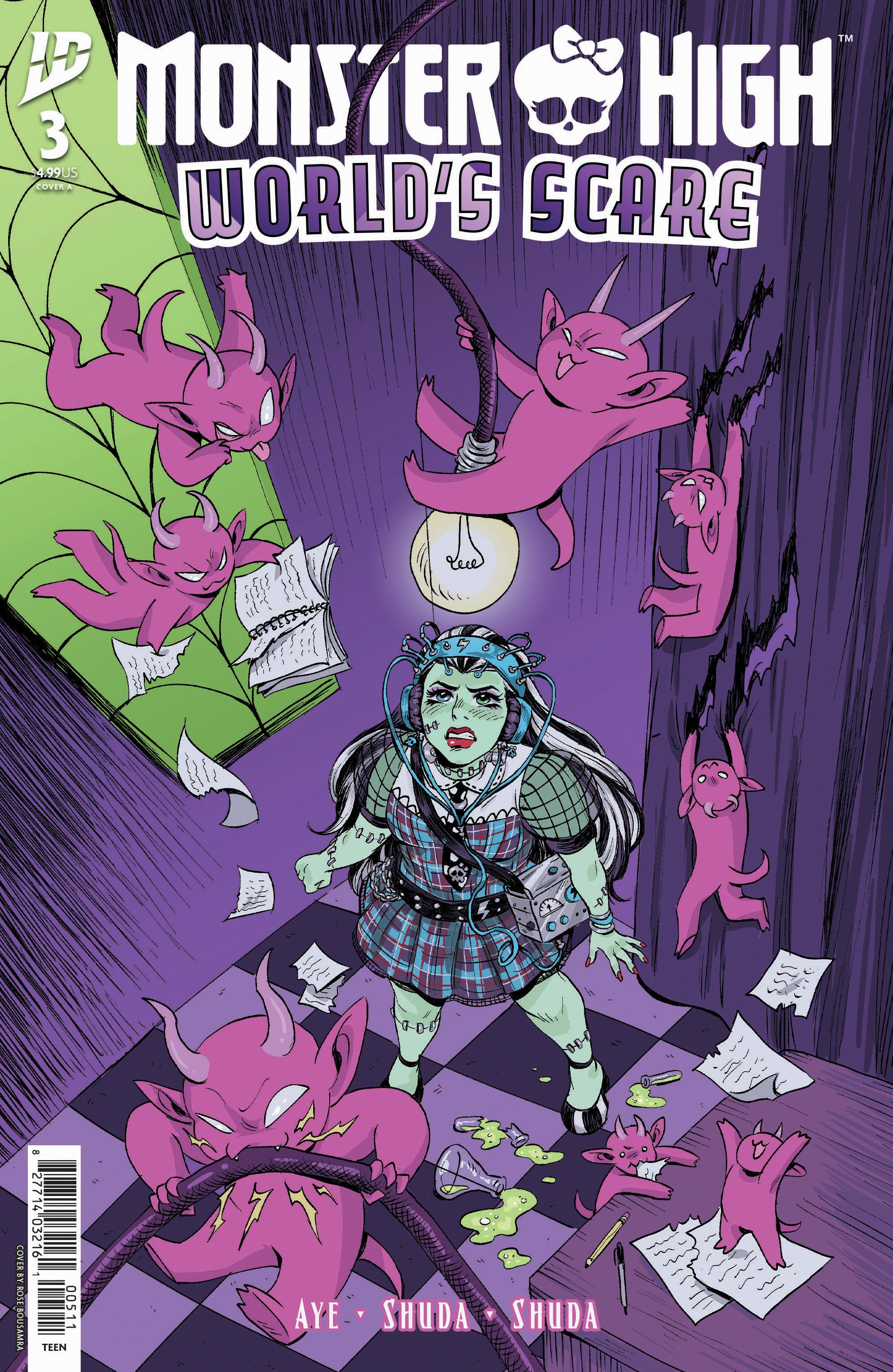 Monster High: World's Scare #3 Cover A (Bousamra) | Odin's Place