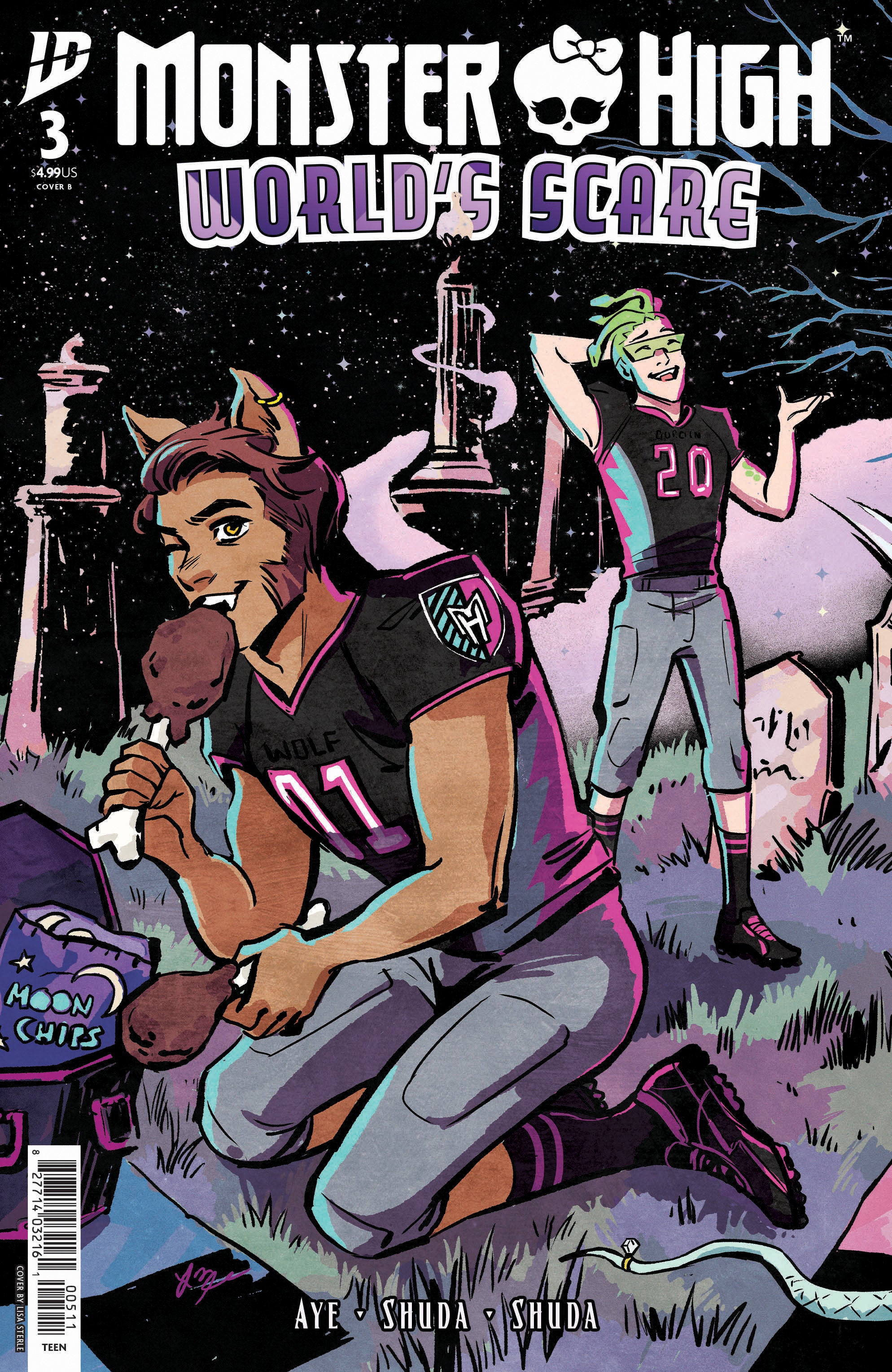 Monster High: World's Scare #3 Variant B (Sterle) | Odin's Place