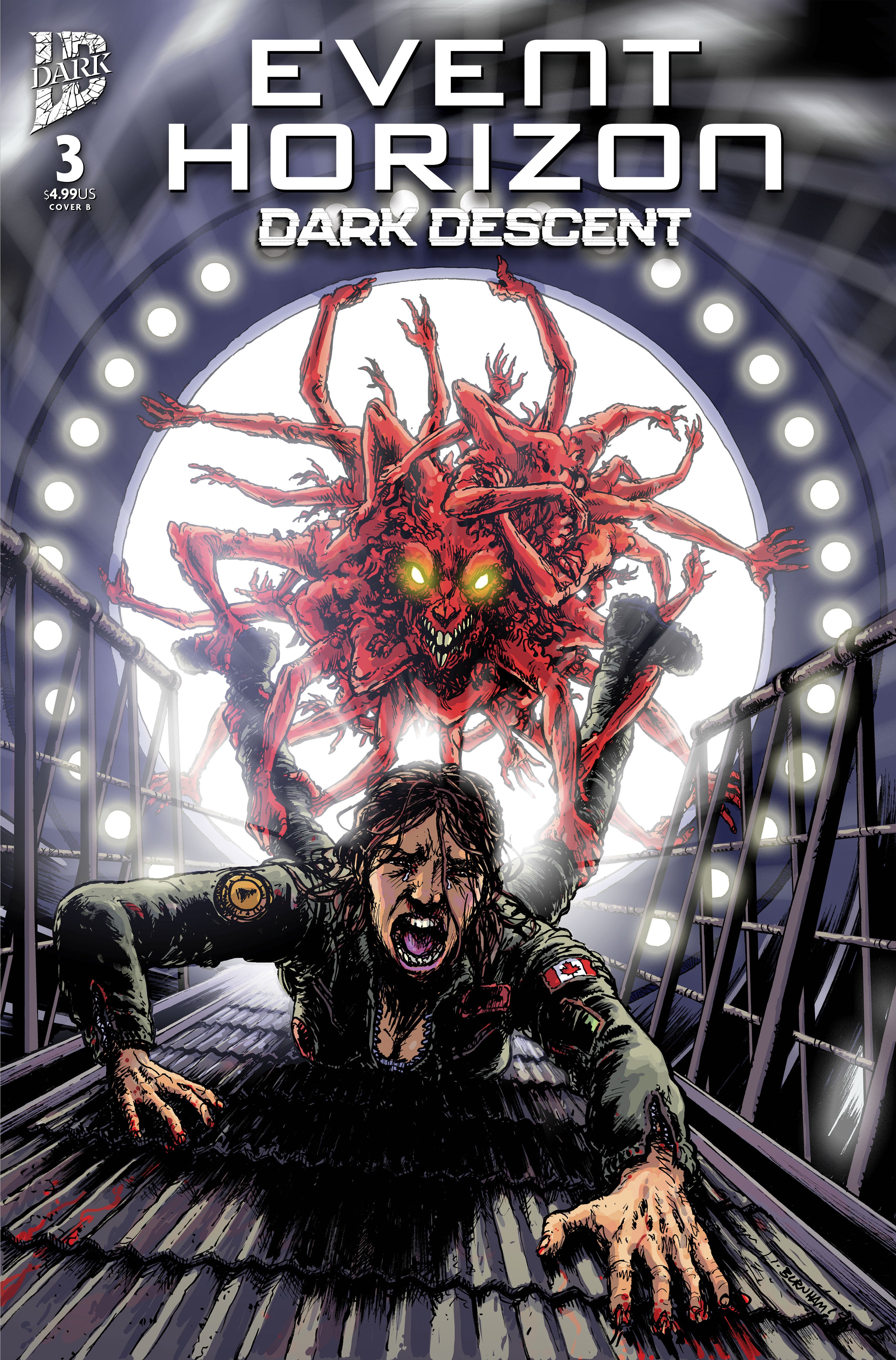 Event Horizon: Dark Descent #3 Variant B (Burnham) | Odin's Place