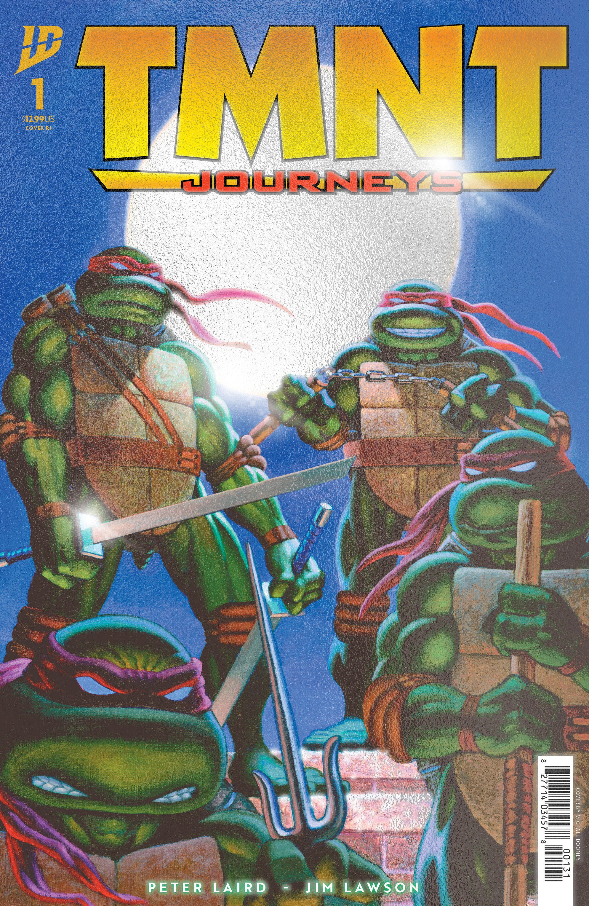 Teenage Mutant Ninja Turtles: Journeys #1 Variant Ri (10) Foil (Laird & Dooney) | Odin's Place