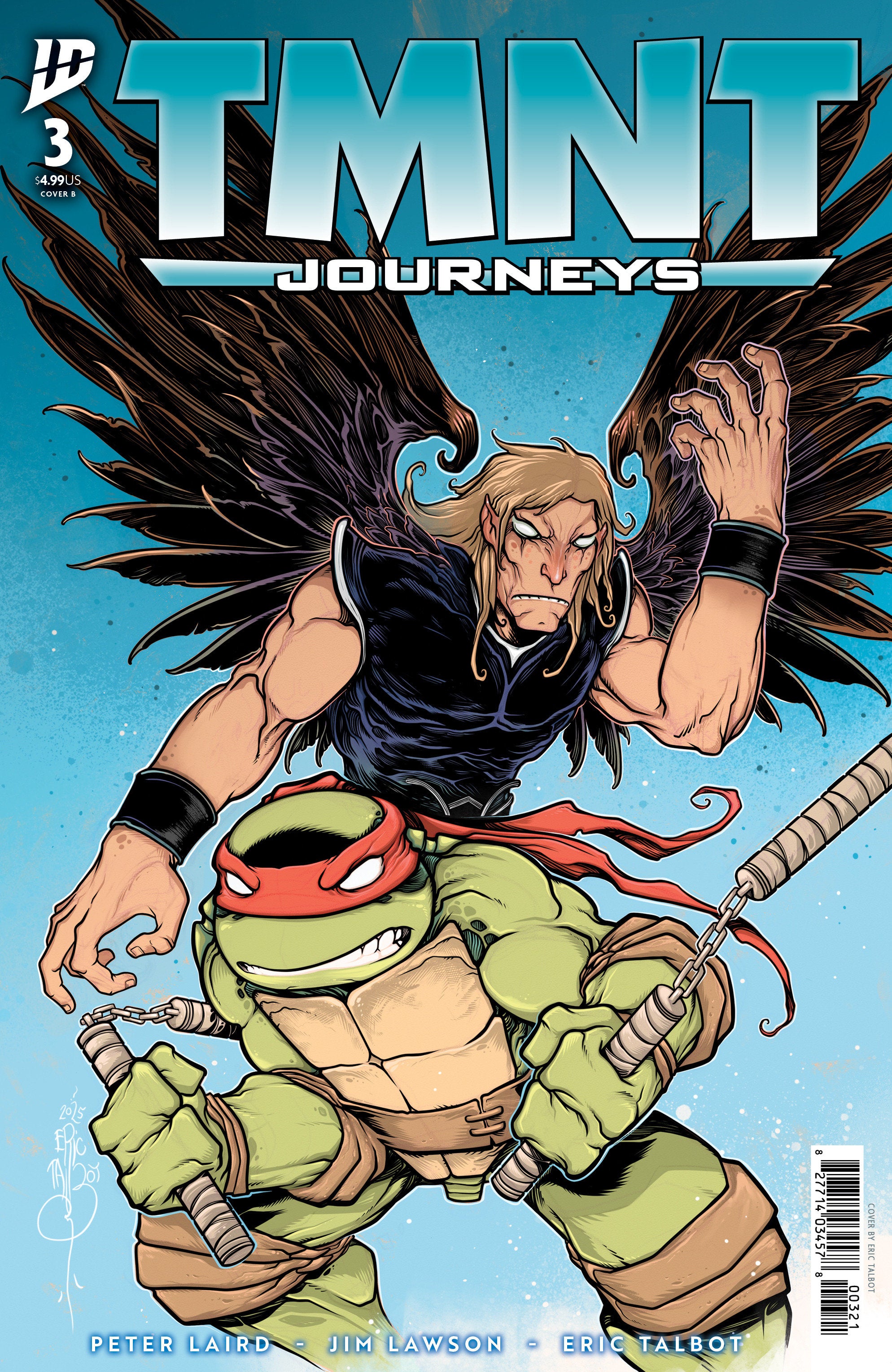 Teenage Mutant Ninja Turtles: Journeys #3 Variant B (Talbot) | Odin's Place
