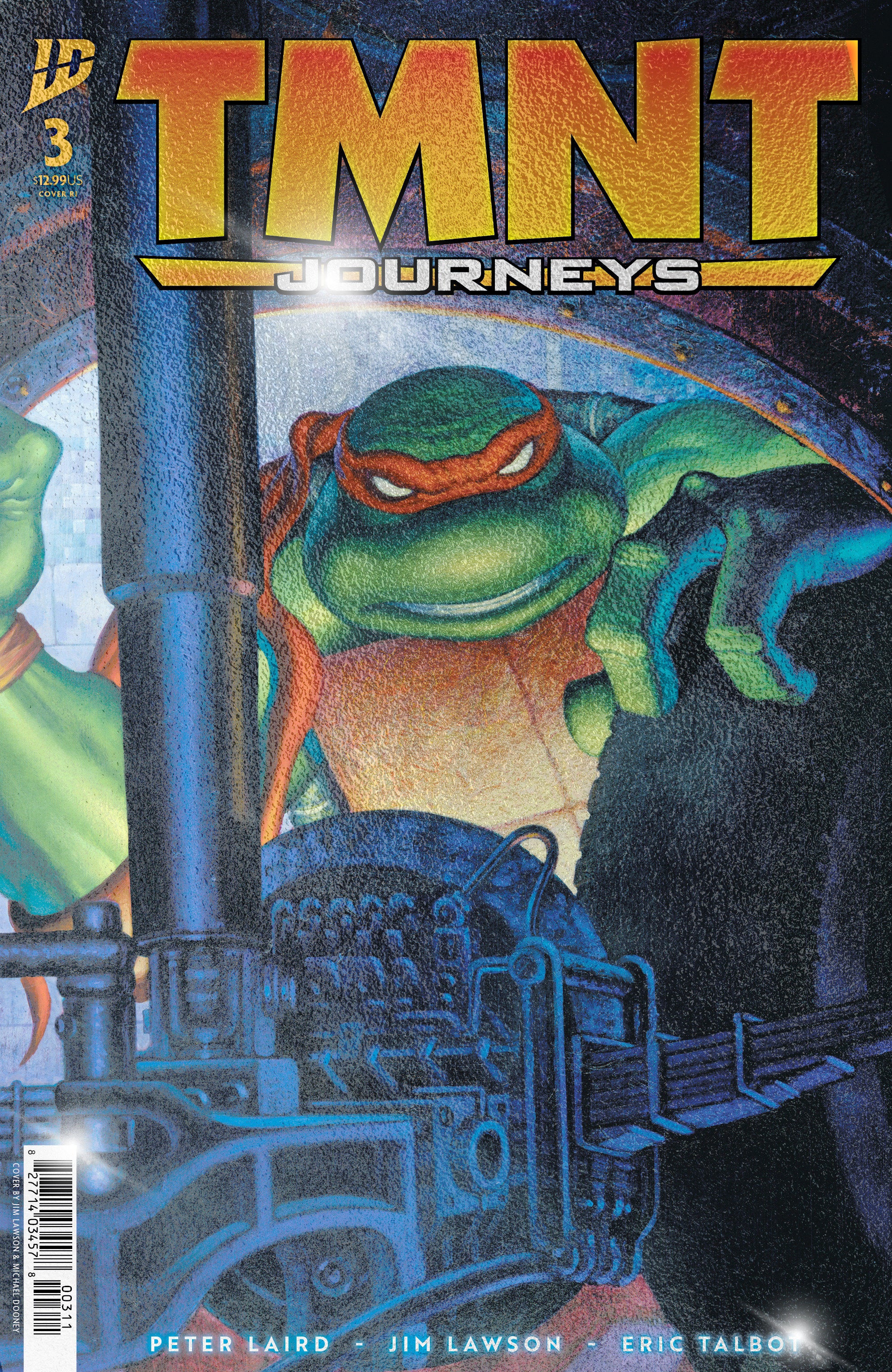 Teenage Mutant Ninja Turtles: Journeys #3 Variant Ri (10) Foil (Dooney & Lawson) | Odin's Place