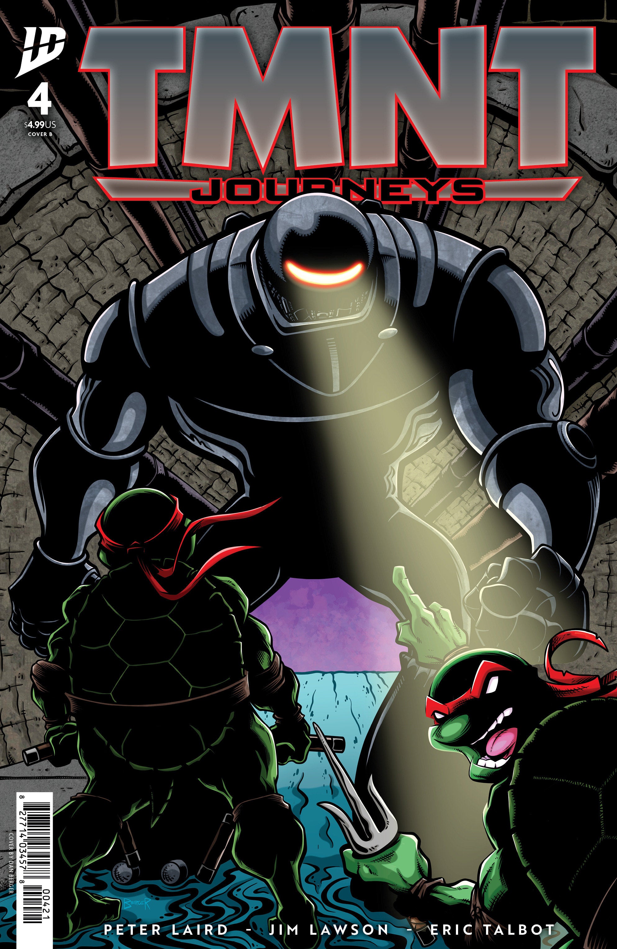 Teenage Mutant Ninja Turtles: Journeys #4 Variant B (Berger) | Odin's Place