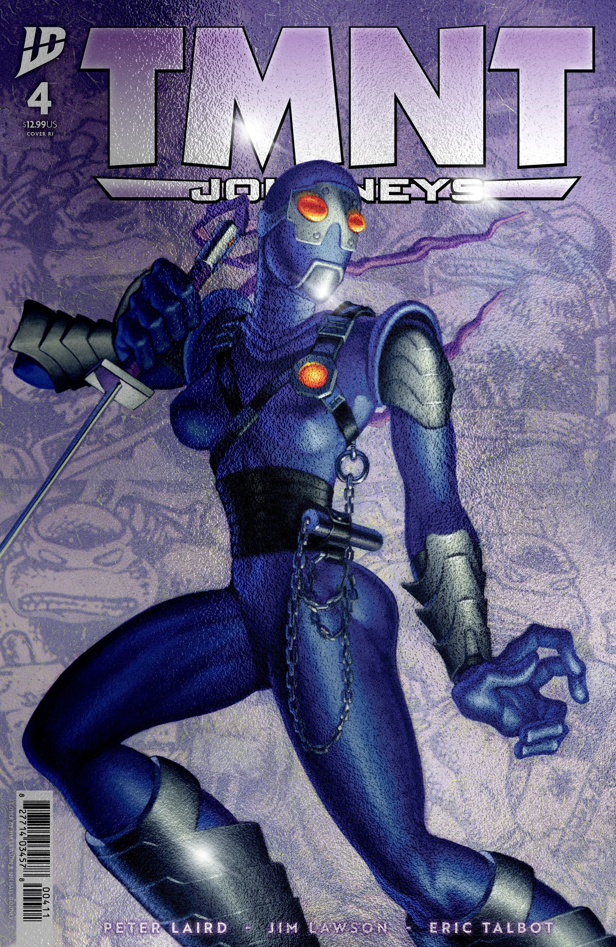Teenage Mutant Ninja Turtles: Journeys #4 Variant Ri (10) Foil (Dooney & Lawson) | Odin's Place