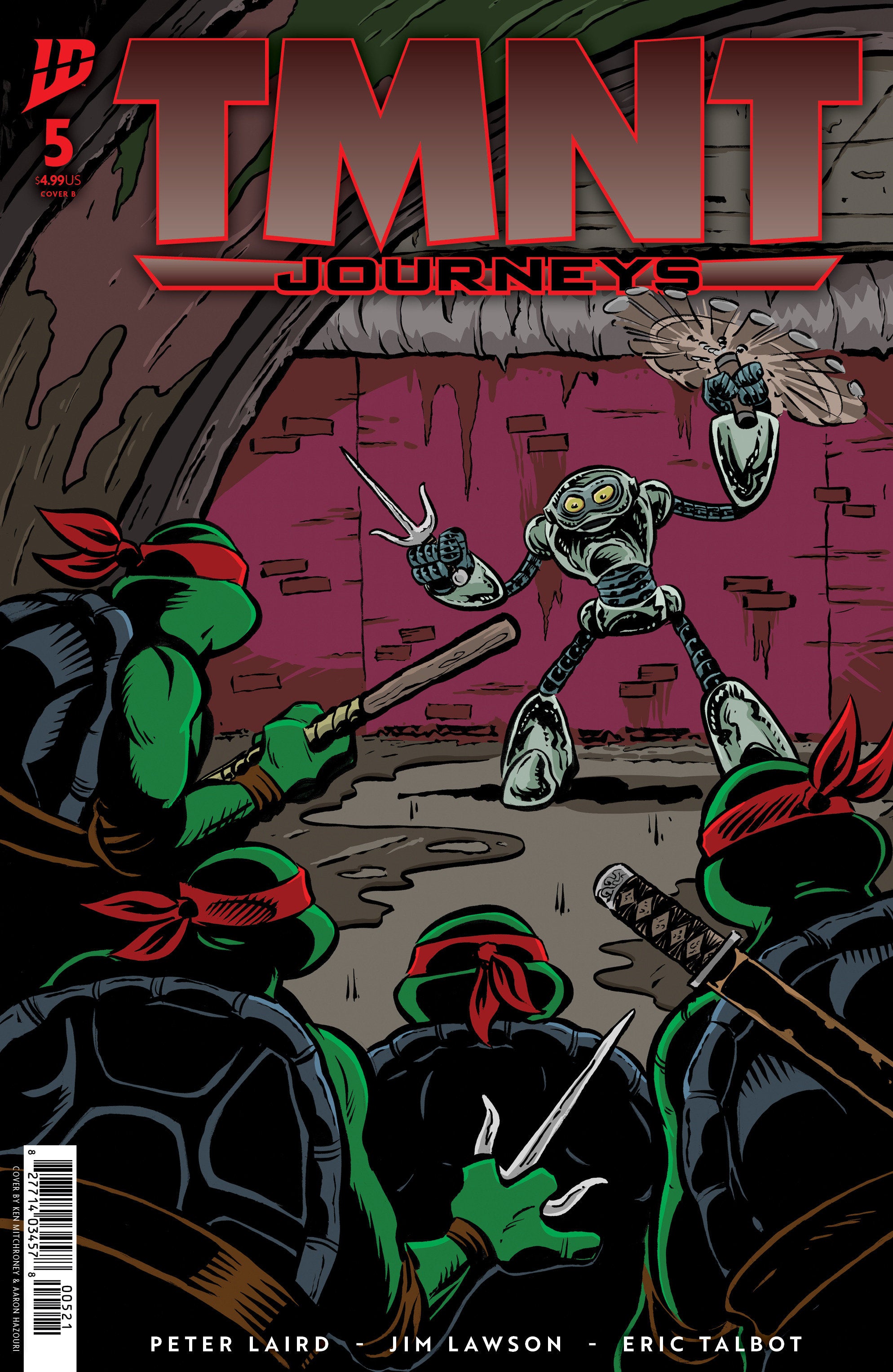Teenage Mutant Ninja Turtles: Journeys #5 Variant B (Mitchroney) | Odin's Place