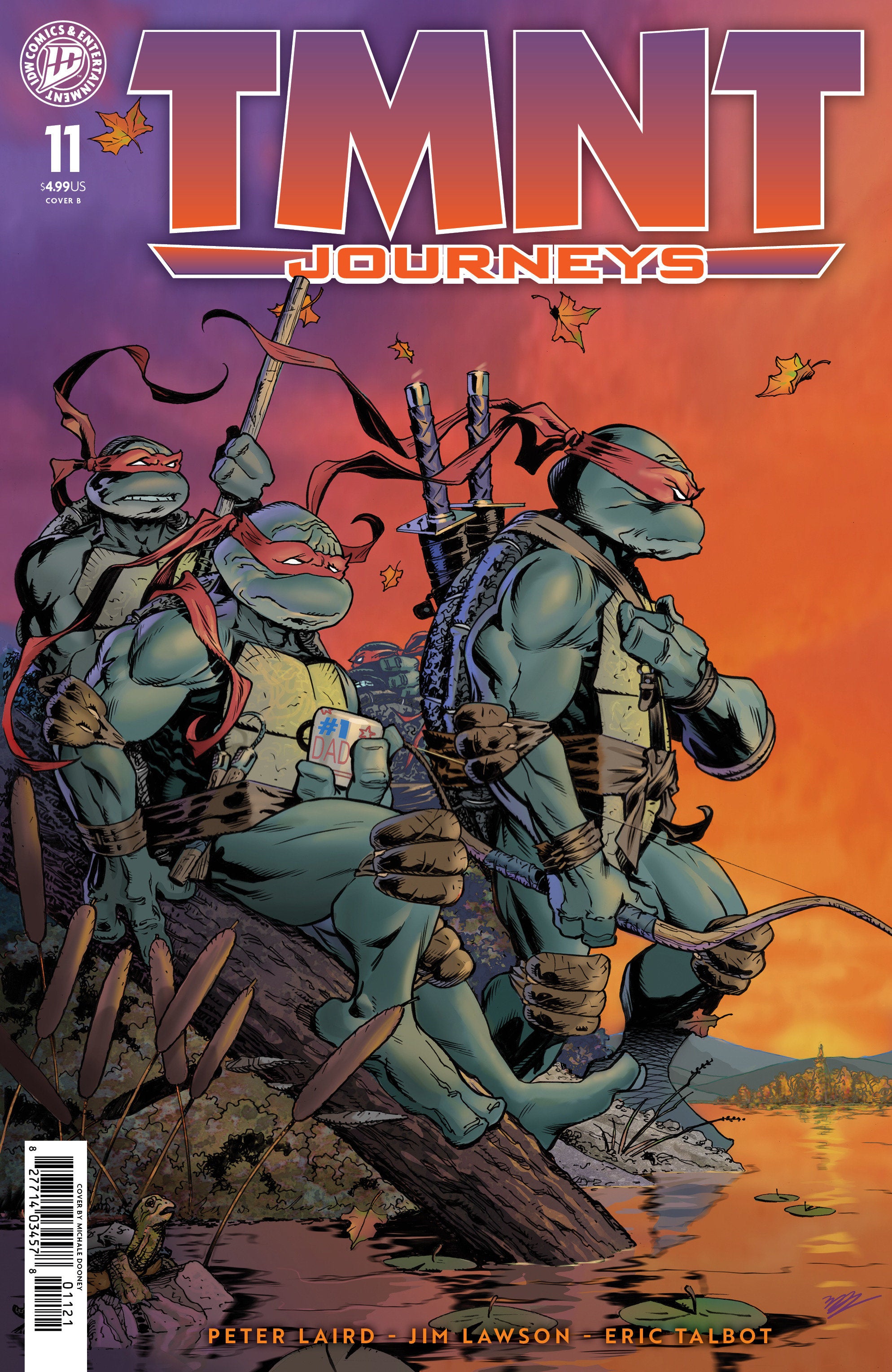 Teenage Mutant Ninja Turtles: Journeys #11 Variant B (Dooney) | Odin's Place