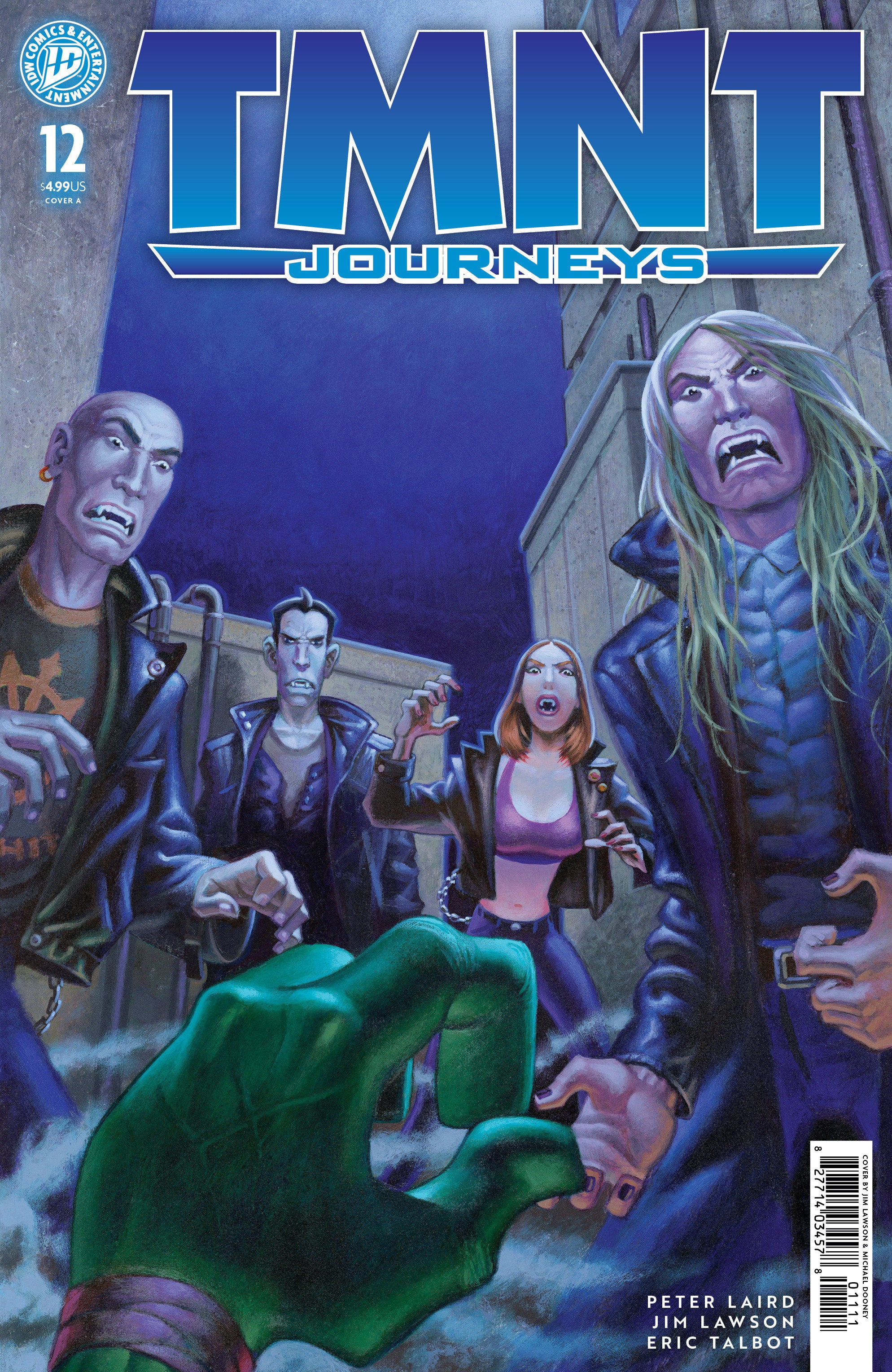 Teenage Mutant Ninja Turtles: Journeys #12 Cover A (Dooney & Lawson) | Odin's Place