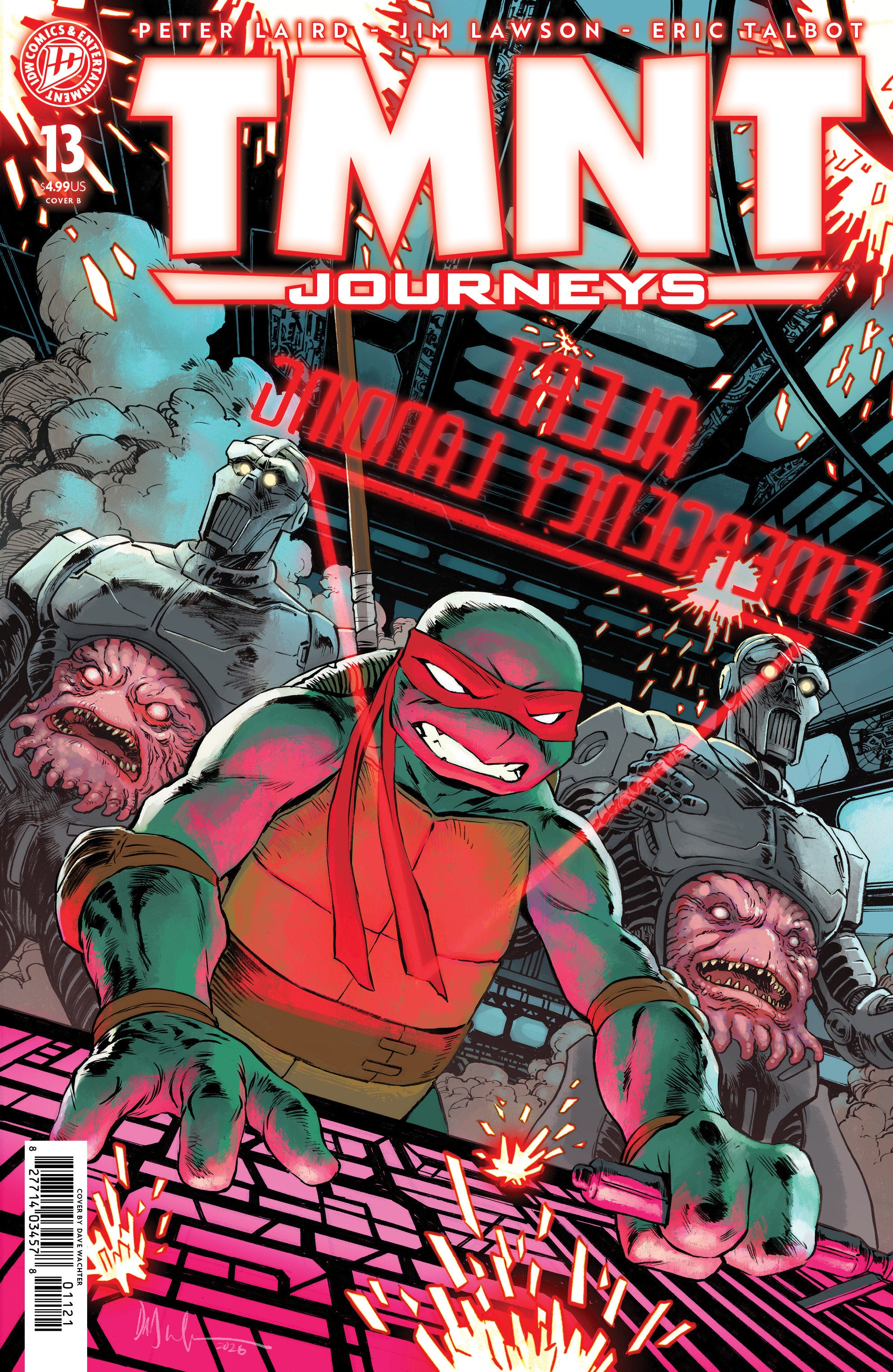 Teenage Mutant Ninja Turtles: Journeys #13 Variant B (Wachter) | Odin's Place