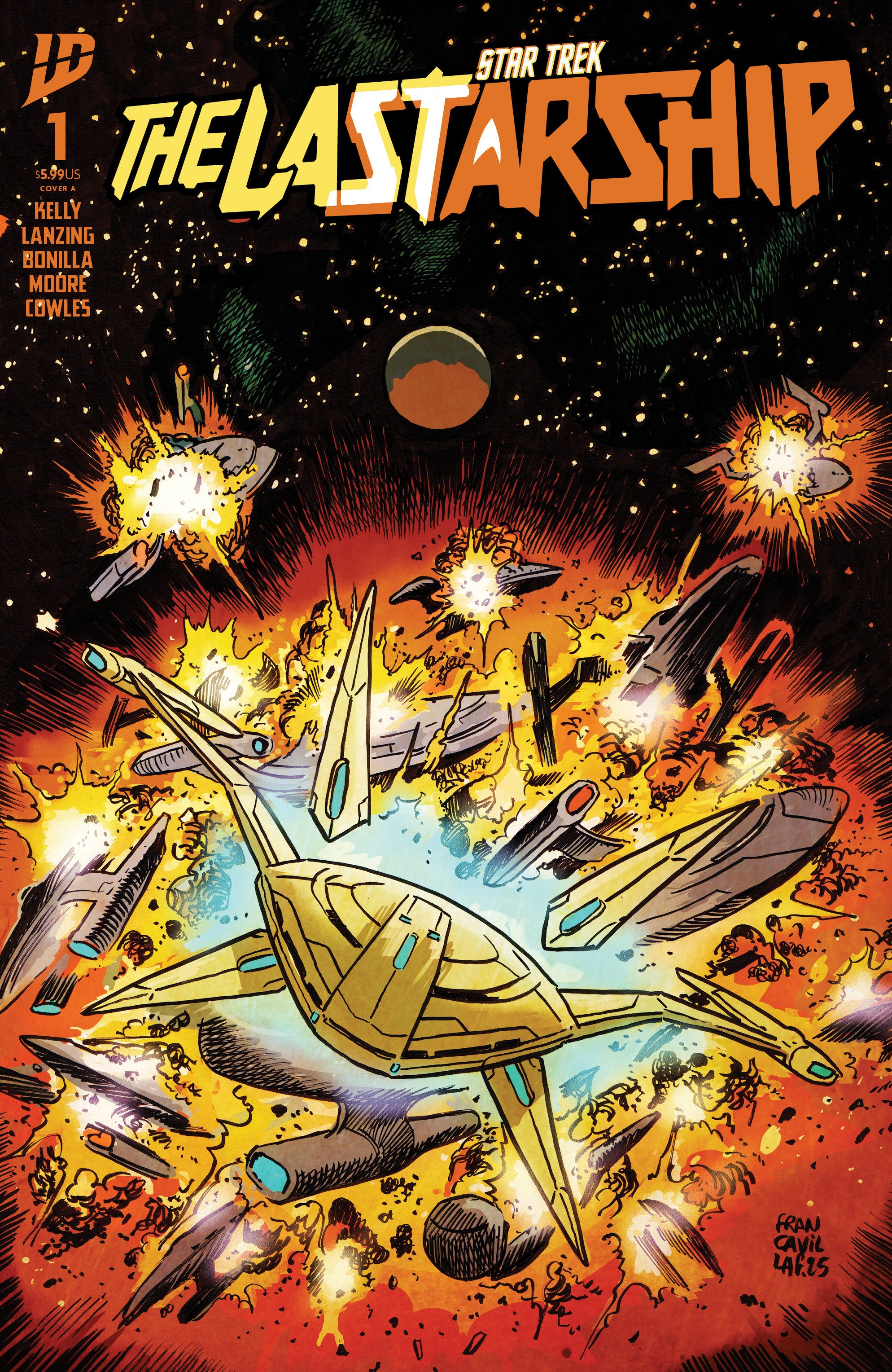 Star Trek: The Last Starship #1 Cover A (Francavilla) | Odin's Place