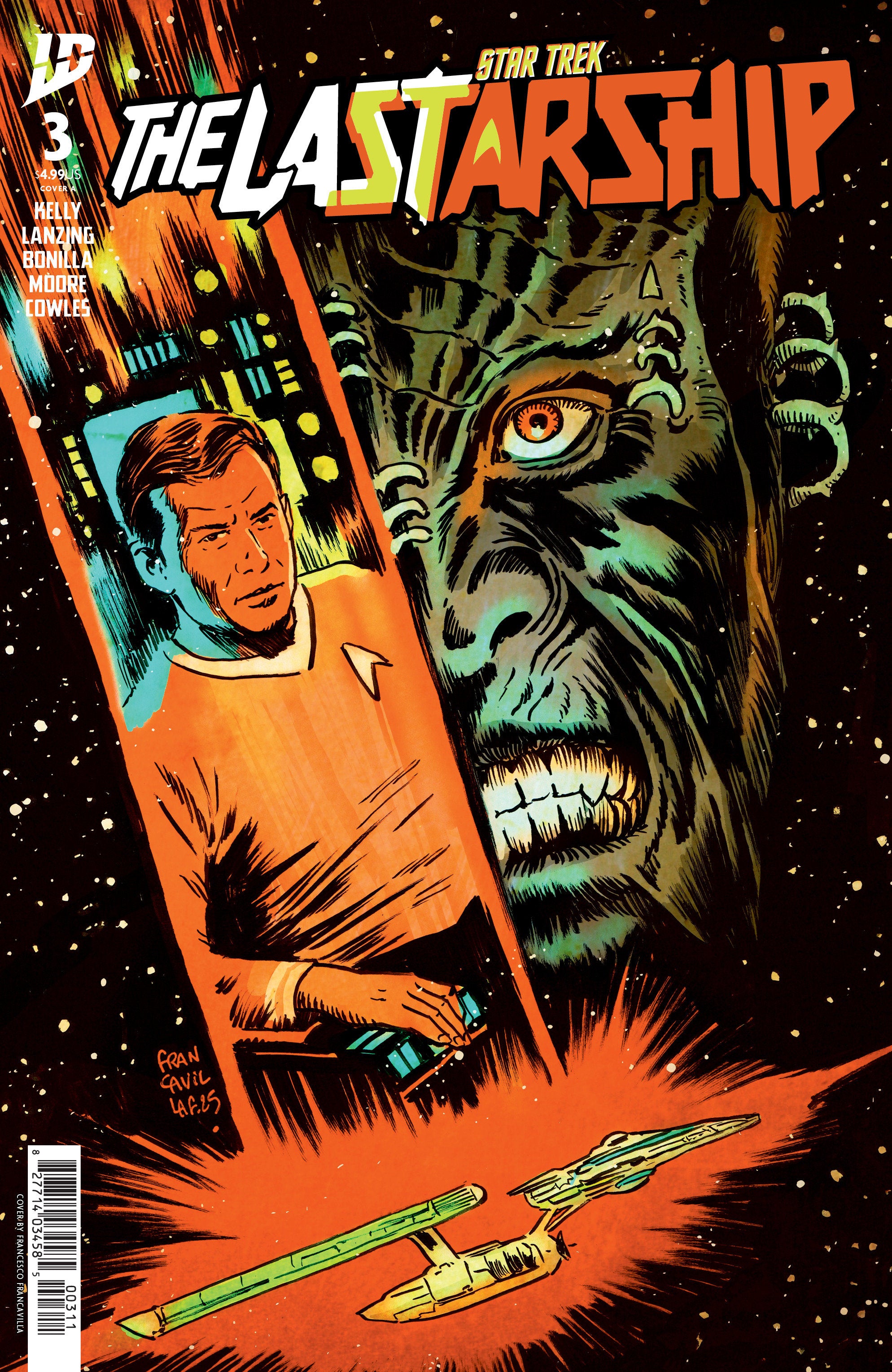 Star Trek: The Last Starship #3 Cover A (Francavilla) | Odin's Place