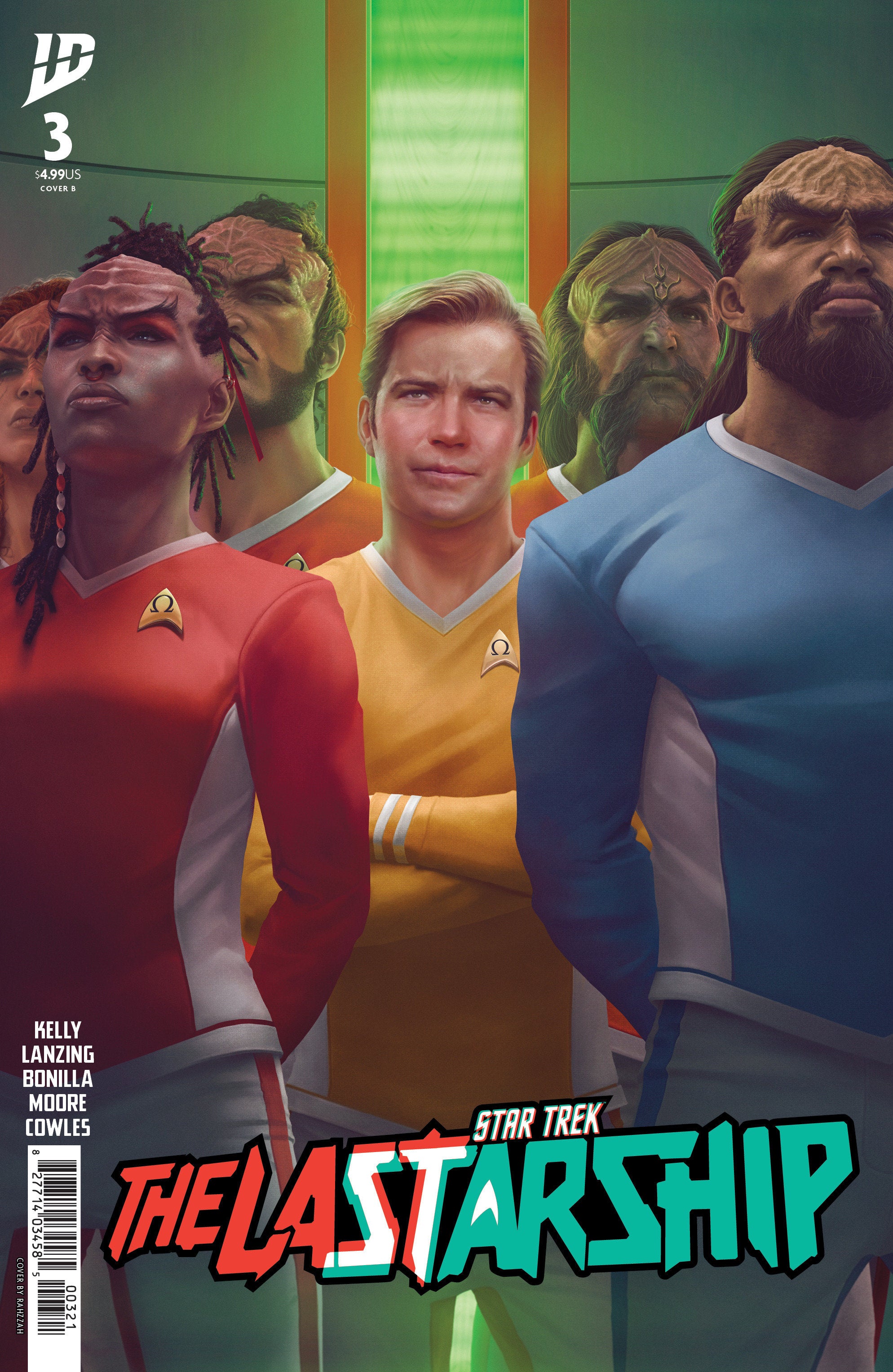 Star Trek: The Last Starship #3 Variant B (Rahzzah) | Odin's Place