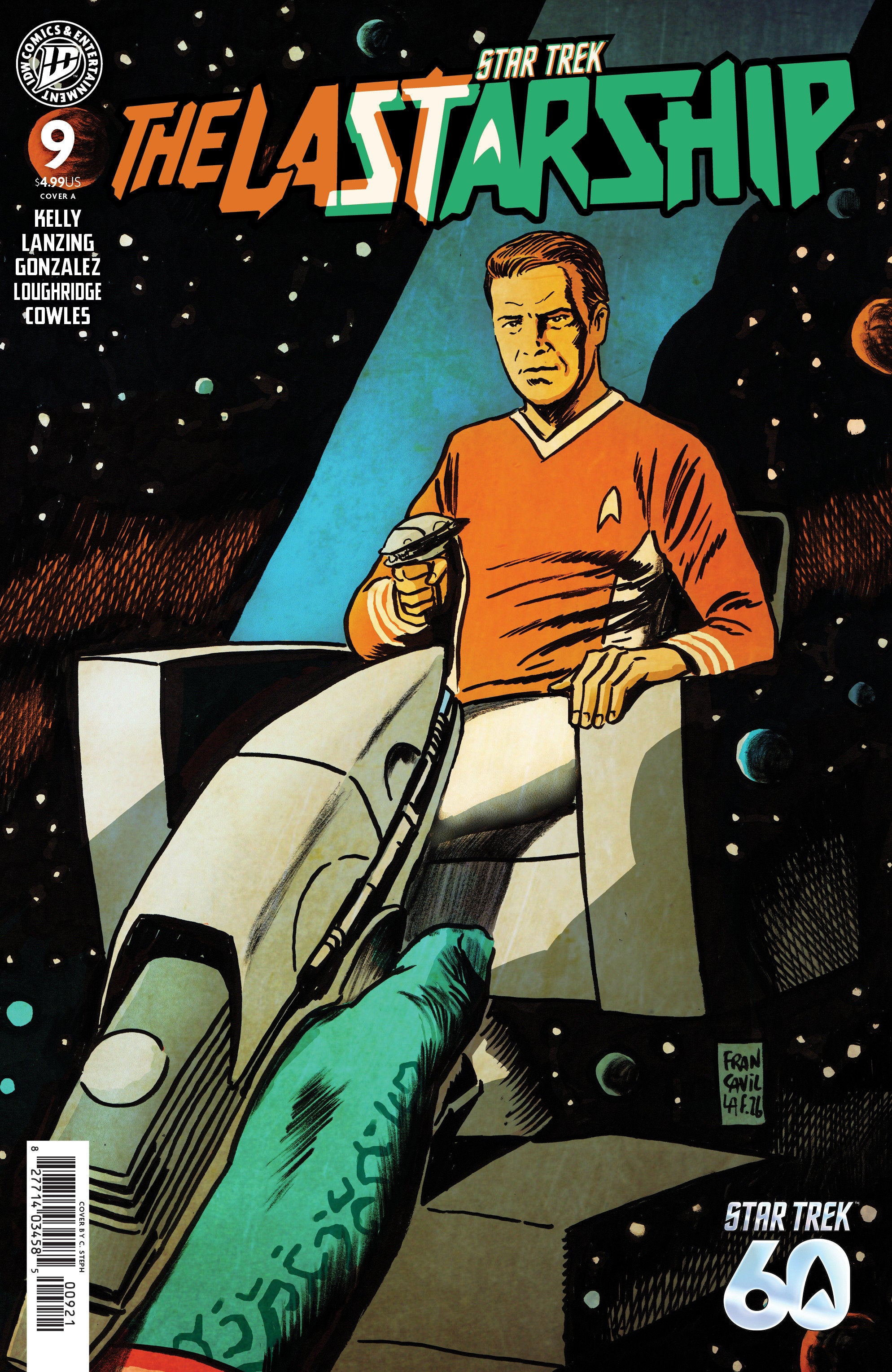 Star Trek: The Last Starship #9 Cover A (Francavilla) | Odin's Place