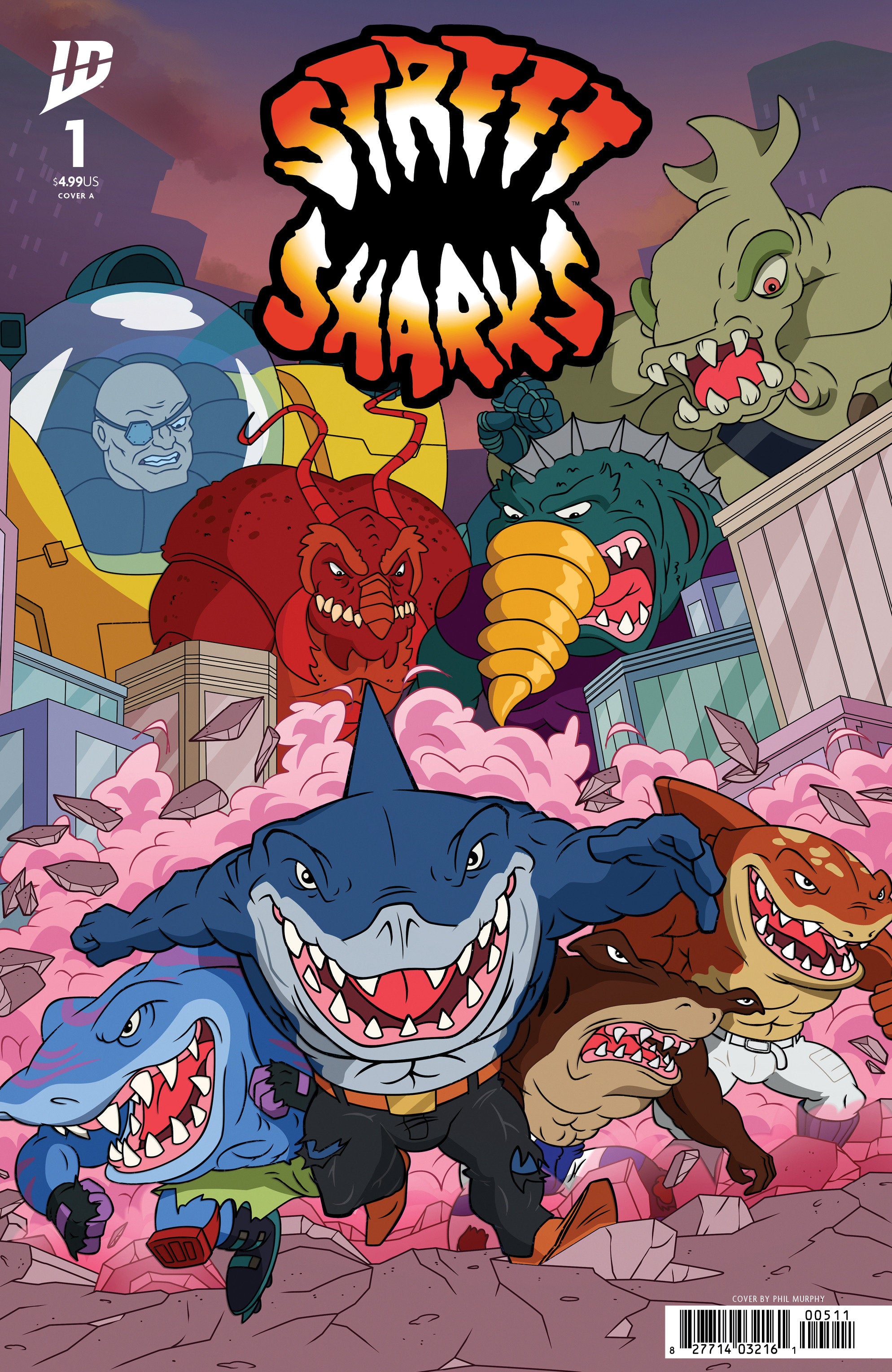 Street Sharks #1 Cover A (Murphy) | Odin's Place