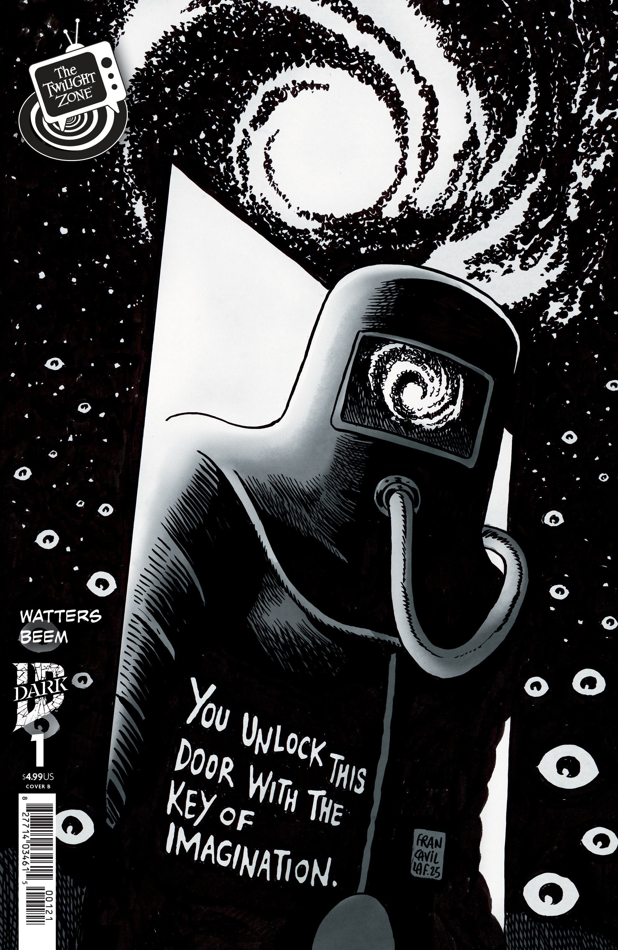 The Twilight Zone #1 Variant B (Francavilla Connecting Cover) | Odin's Place
