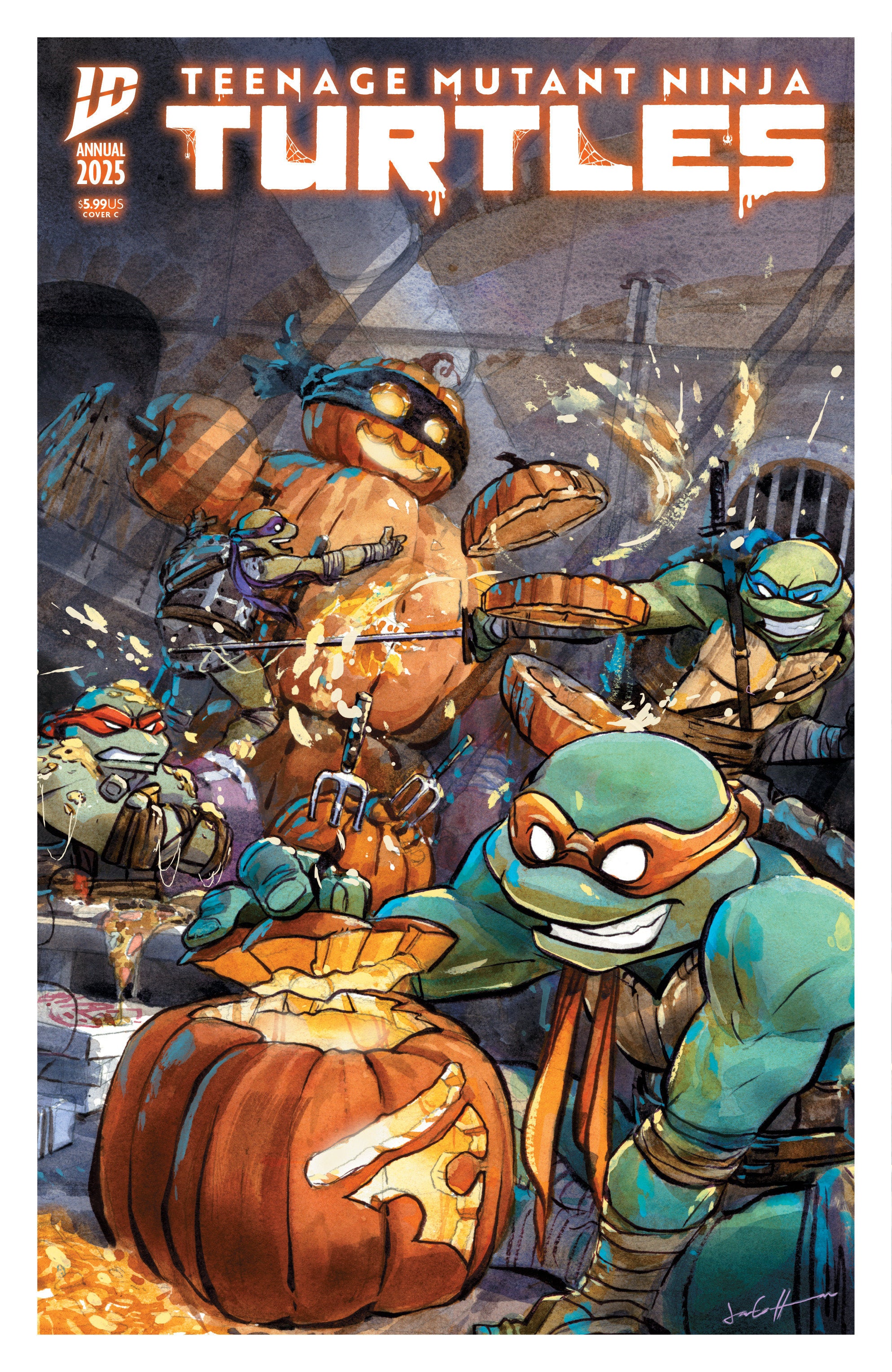 Teenage Mutant Ninja Turtles: Annual 2025 Variant C (Cullum Holiday Variant) | Odin's Place