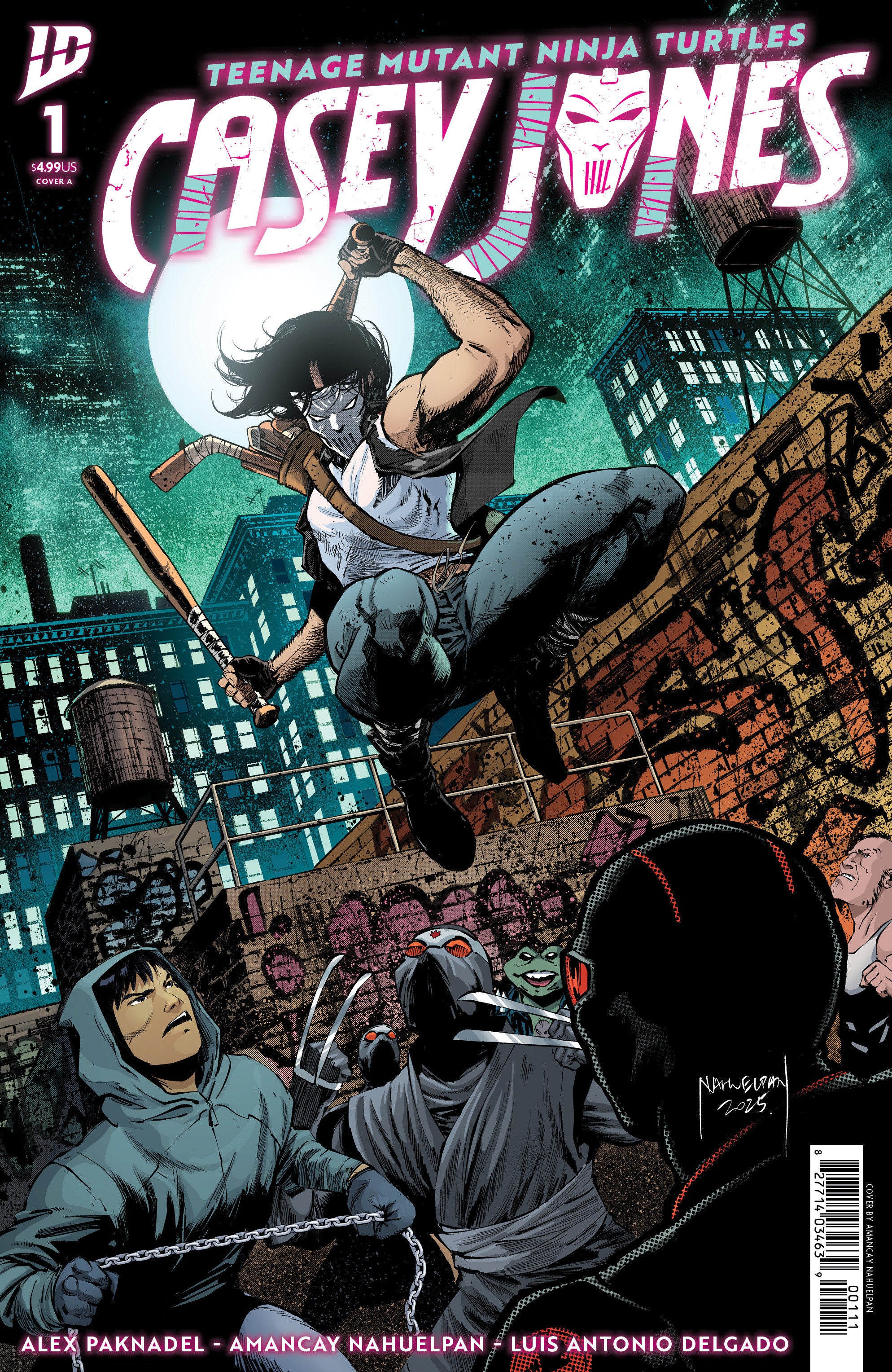 Teenage Mutant Ninja Turtles: Casey Jones #1 Cover A (Nahuelpan) | Odin's Place
