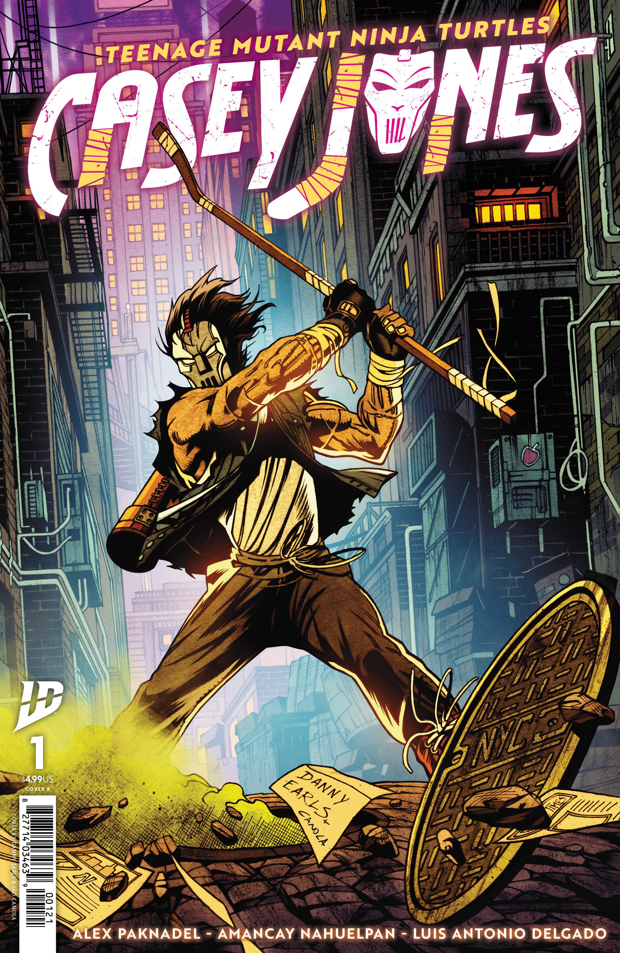 Teenage Mutant Ninja Turtles: Casey Jones #1 Variant B (Earls) | Odin's Place