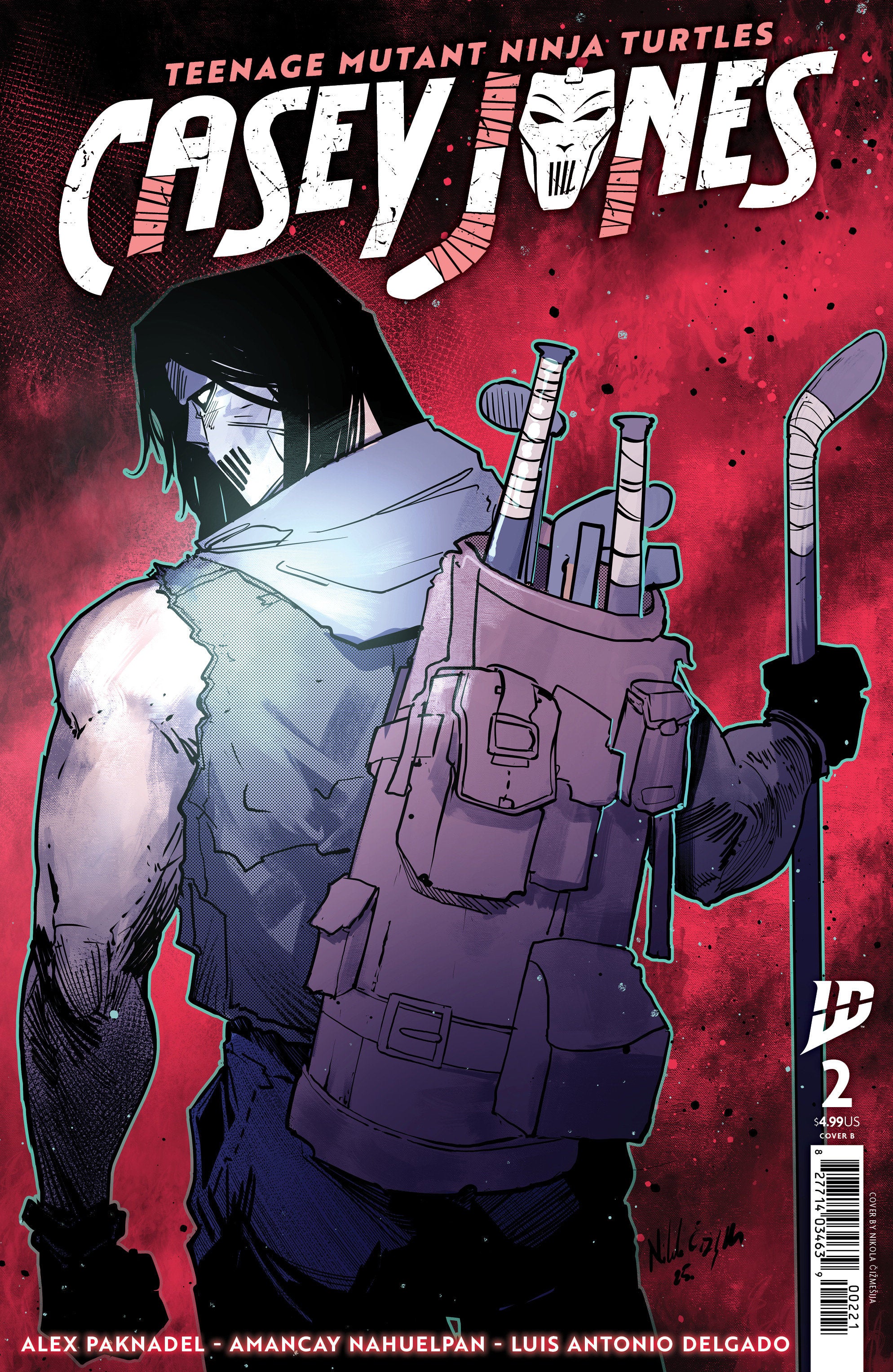 Teenage Mutant Ninja Turtles: Casey Jones #2 Variant B (Cizmesija) | Odin's Place