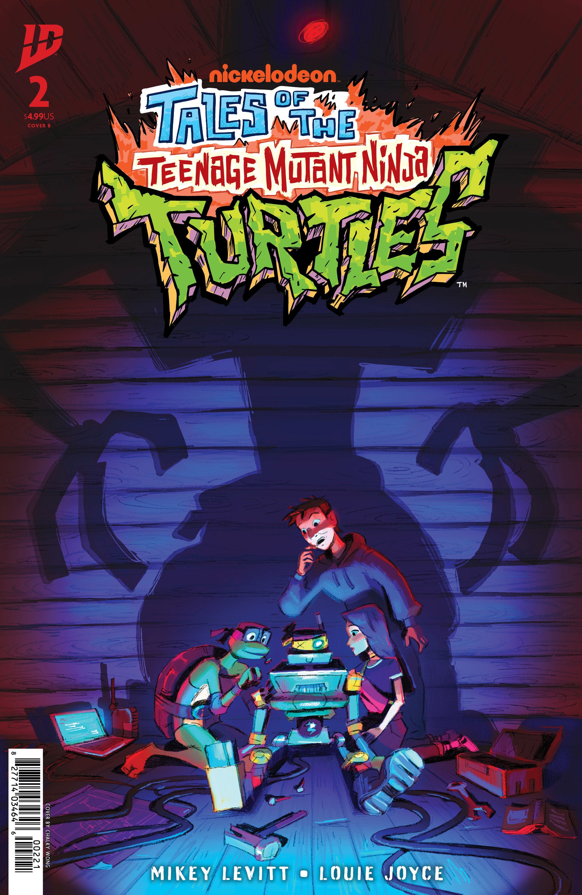 Tales Of The Teenage Mutant Ninja Turtles #2 Variant B (Wong) | Odin's Place