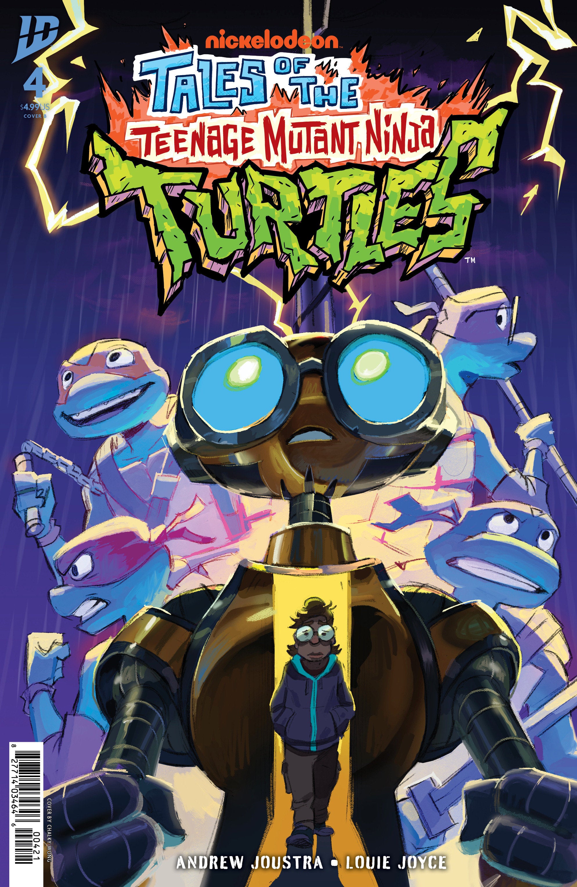 Tales Of The Teenage Mutant Ninja Turtles #4 Variant B (Wong) | Odin's Place
