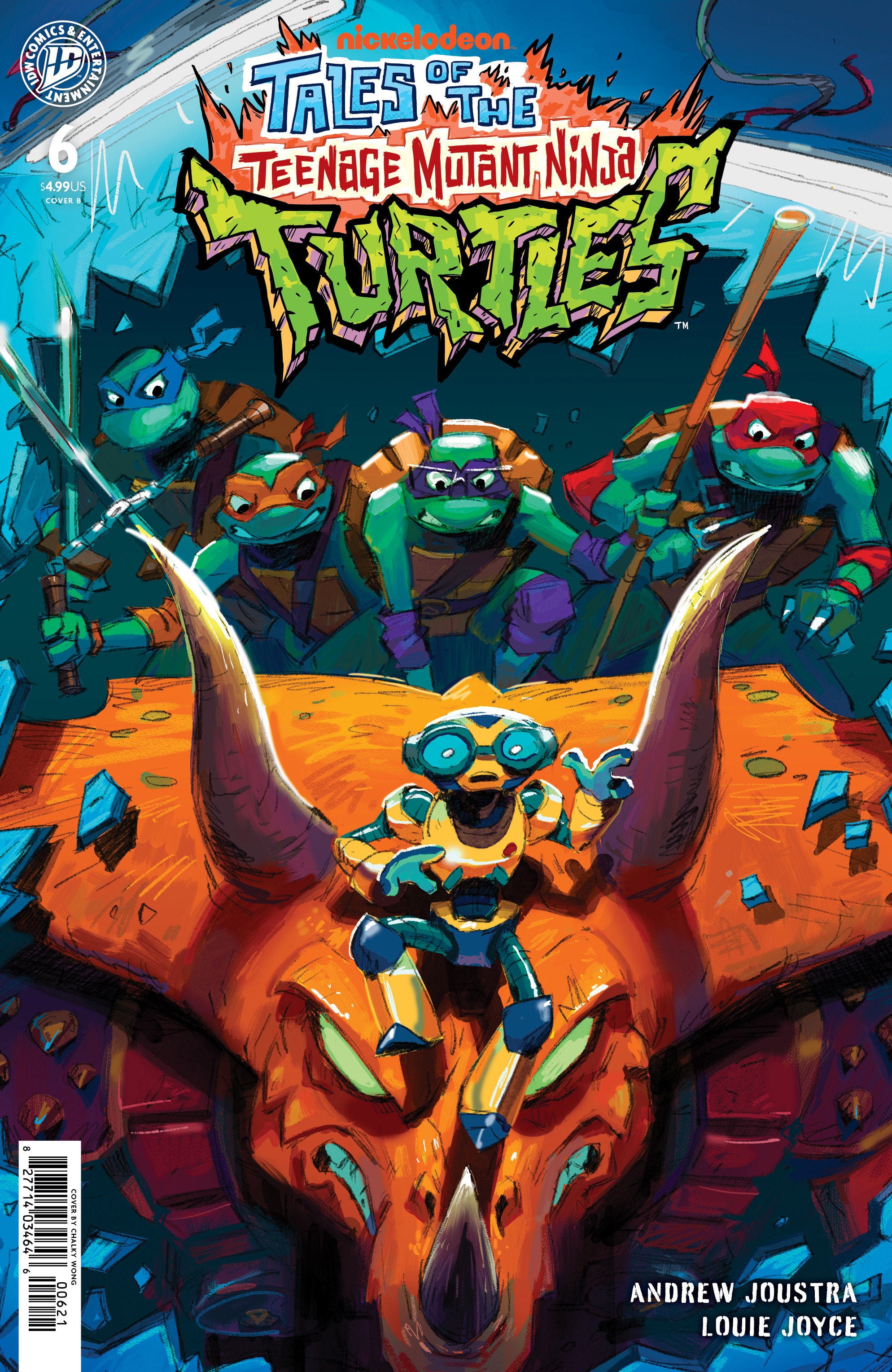 Tales Of The Teenage Mutant Ninja Turtles #6 Variant B (Wong) | Odin's Place