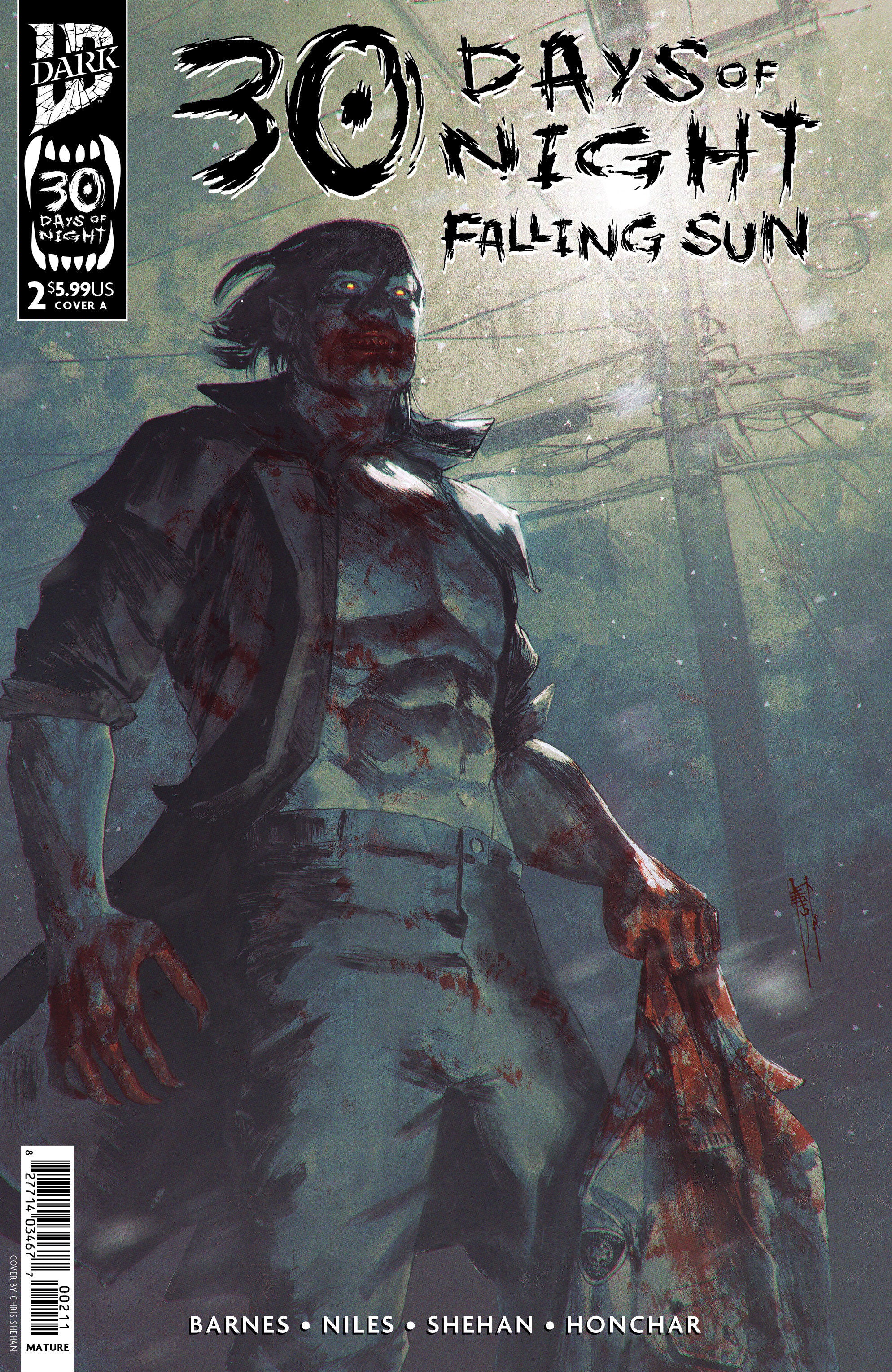 30 Days Of Night: Falling Sun #2 Cover A (Shehan) | Odin's Place