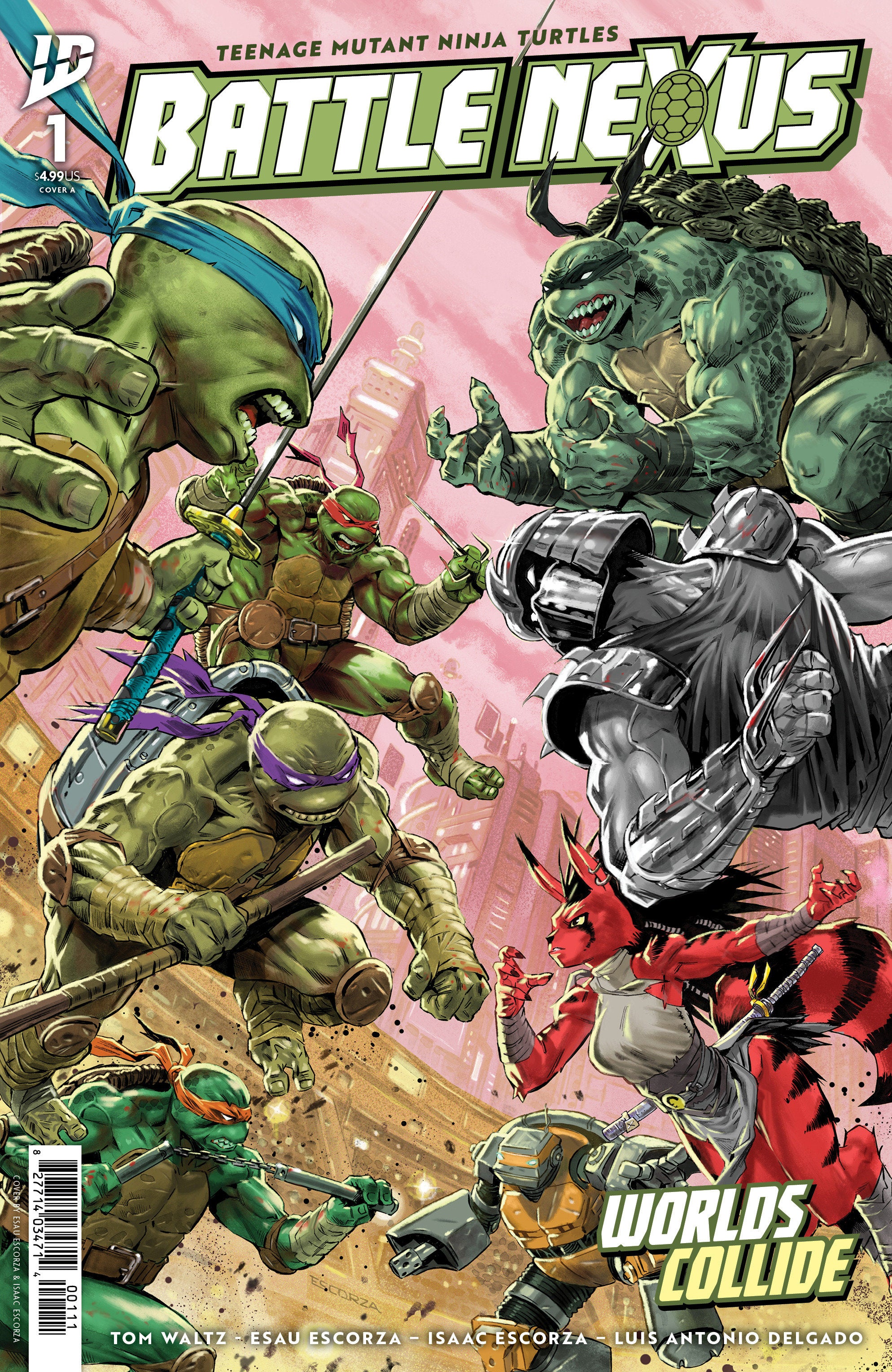 Teenage Mutant Ninja Turtles: Battle Nexus #1 Cover A (Escorza Brothers) | Odin's Place