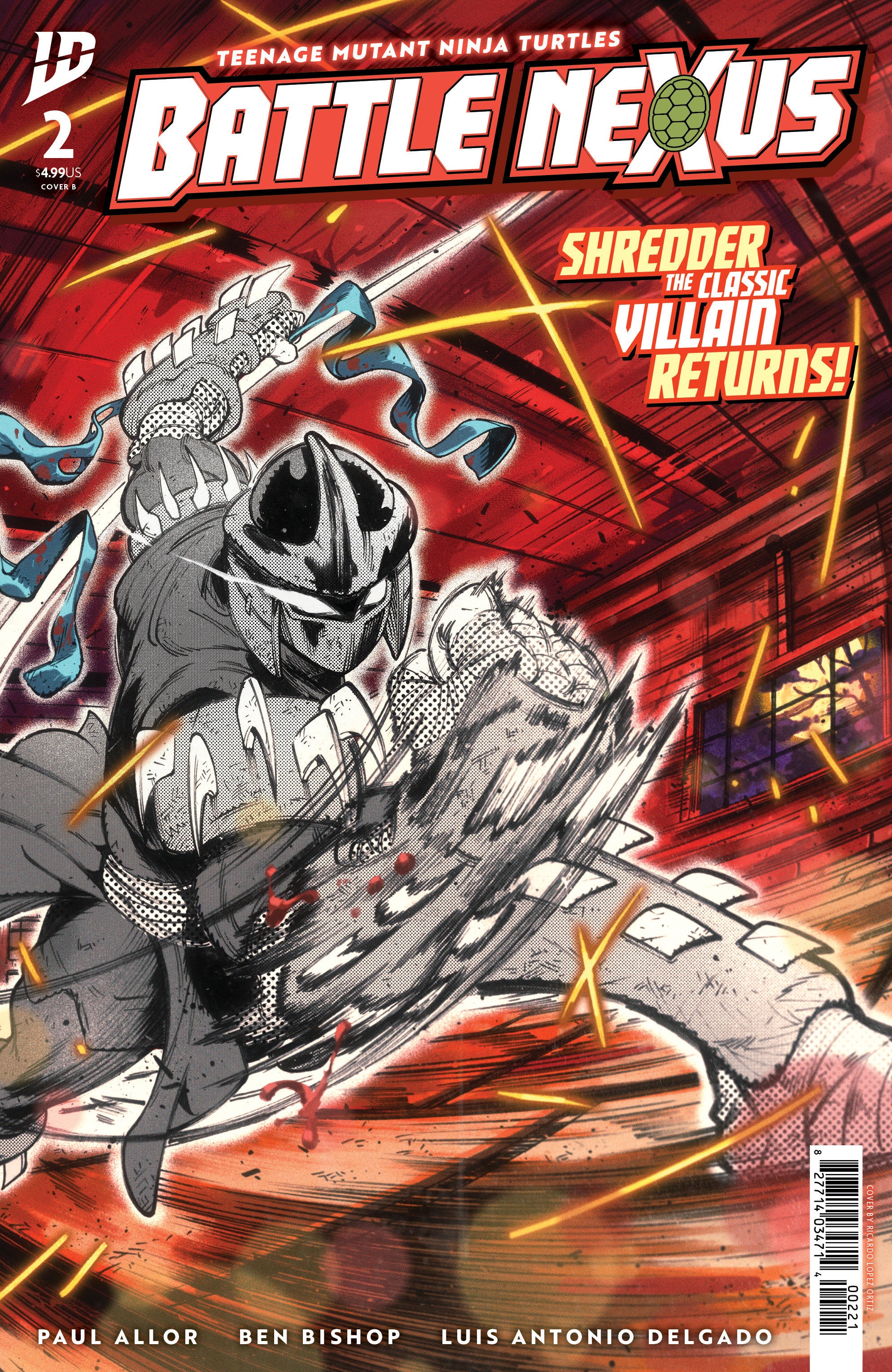 Teenage Mutant Ninja Turtles: Battle Nexus #2 Variant B (Ortiz) | Odin's Place