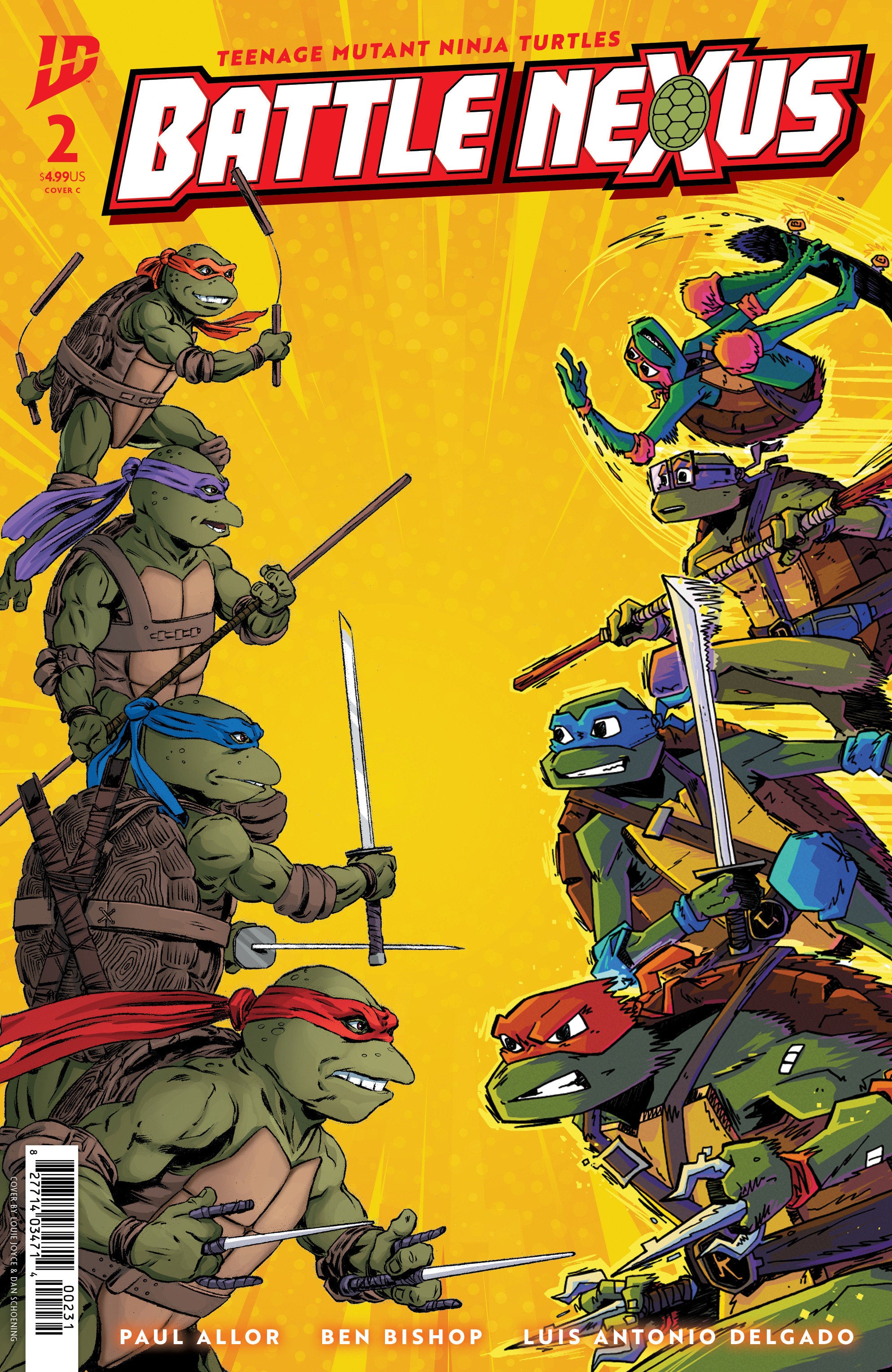 Teenage Mutant Ninja Turtles: Battle Nexus #2 Variant C (Joyce & Schoening) | Odin's Place